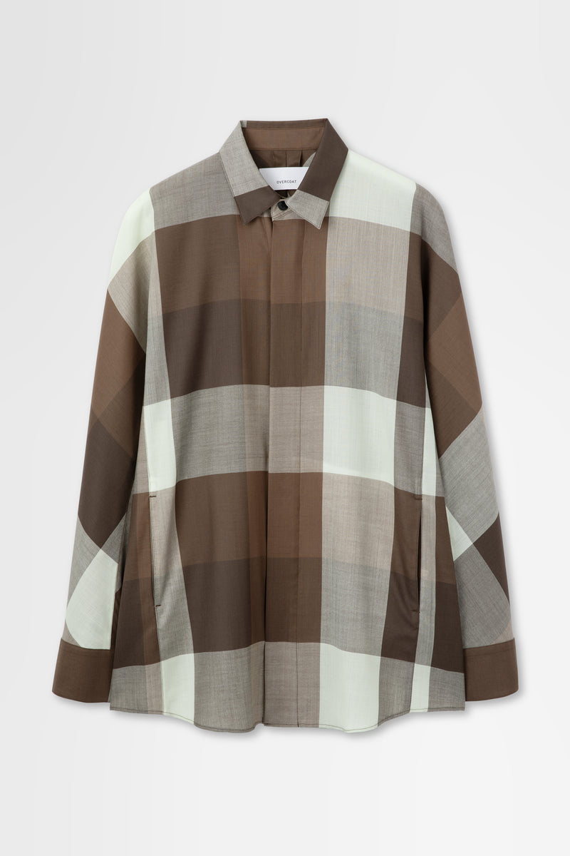 Dolman Sleeve Light Wool Shirt – OVERCOAT