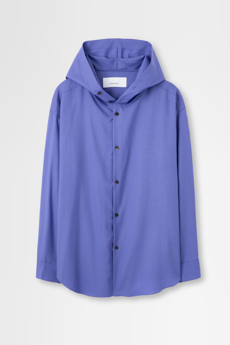 トップス overcoat hooded wool shirt size00 トップス overcoat hooded wool shirt size00 Hooded Wool Shirt