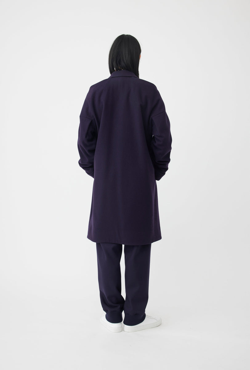 19,500円overcoat coat size1 navy 新品未使用