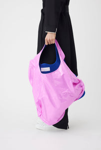 Tote Bag in Pink X Blue