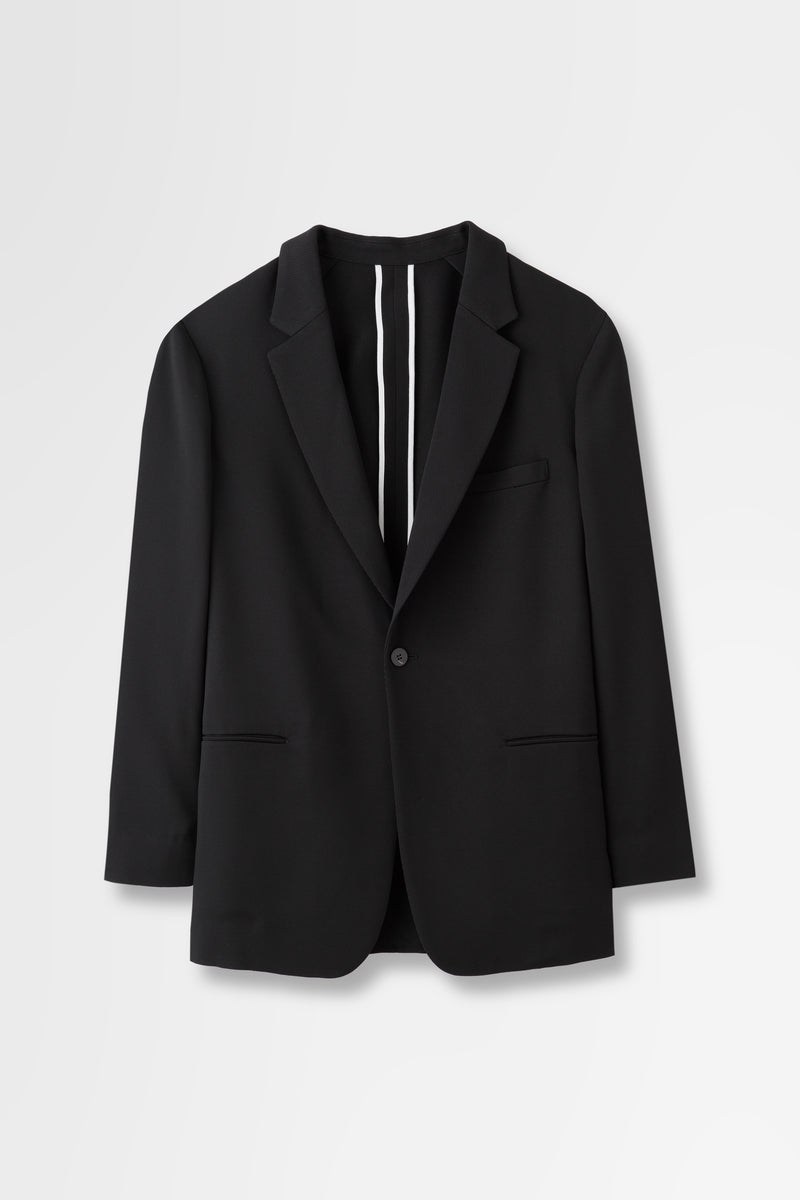 Rayon Tricotine Single Breasted Jacket – OVERCOAT