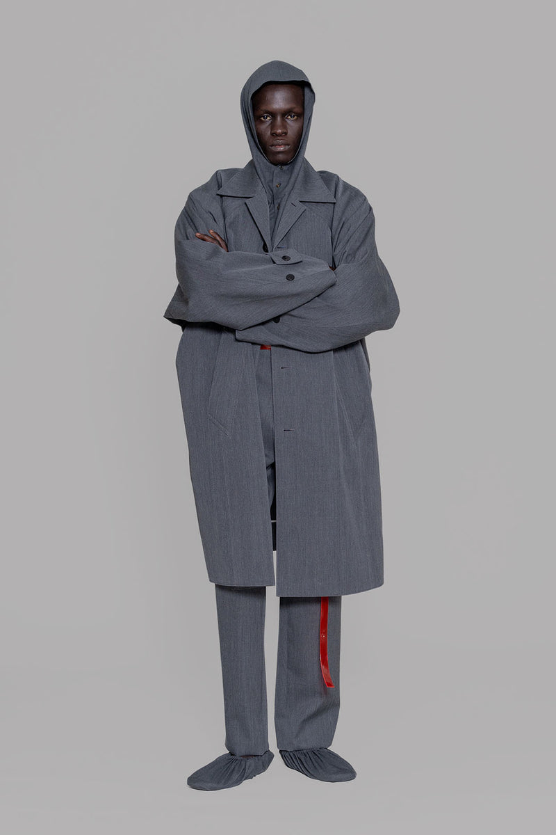 ★3連休限定値下げ★ 90's Soutien Collar Wool Coat Super Fine Wool Mosser Soutien Collar Coat – La Garçonne