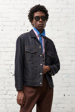 画像をギャラリービューアに読み込む, Wool Denim Jacket
