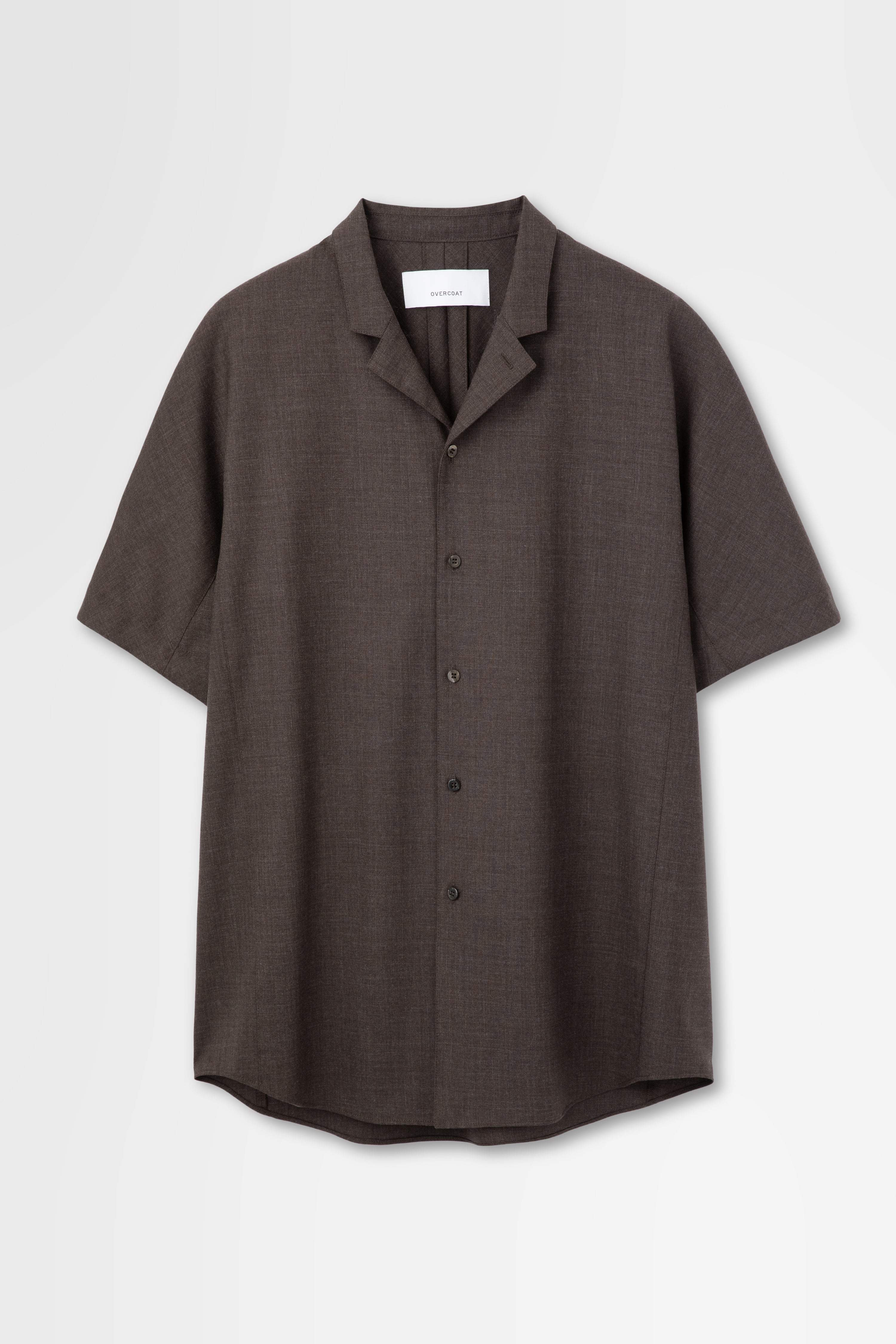 OVERCOAT Shirt Jacket コットン シルク シャツ Short Sleeve Shirt Jacket – OVERCOAT