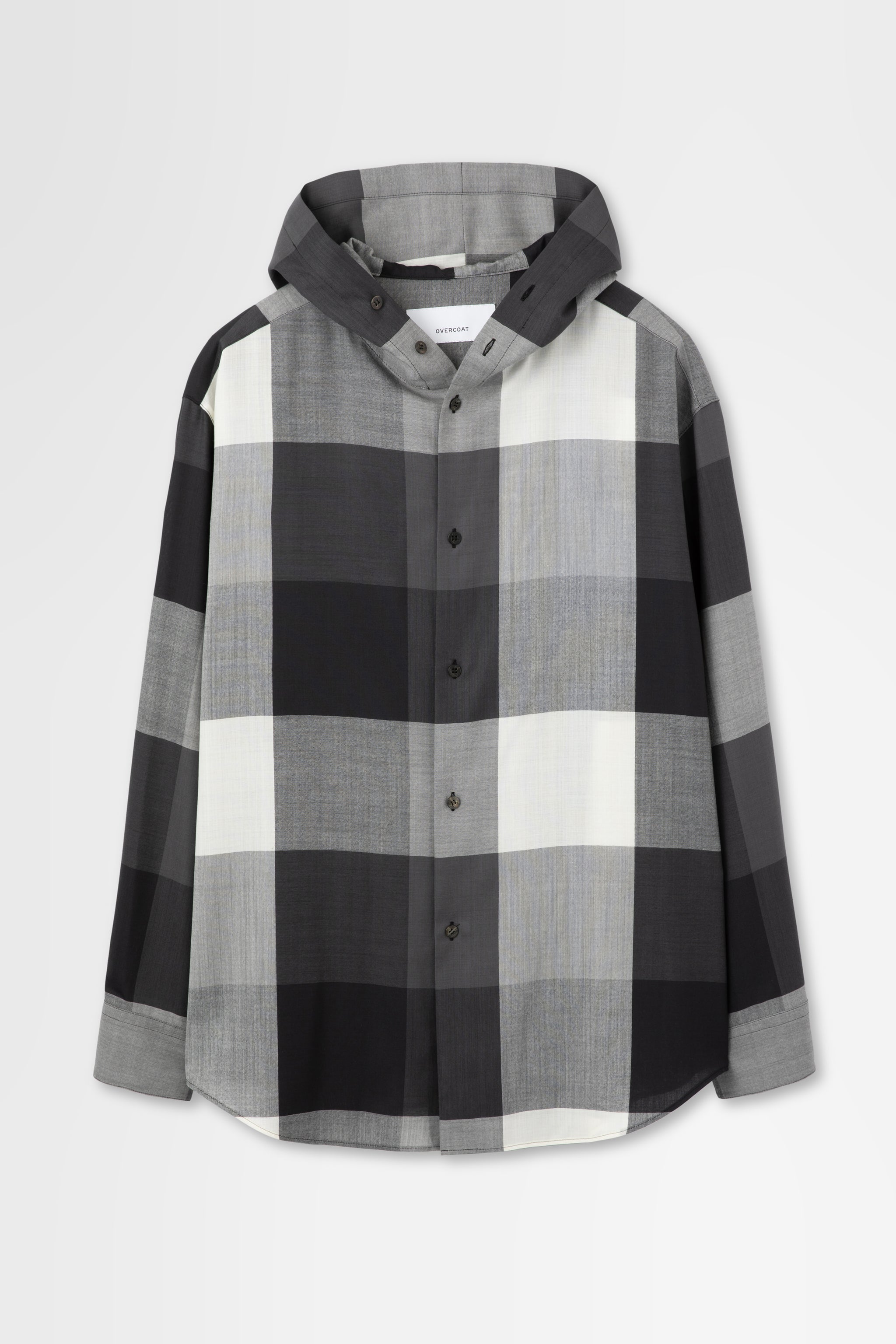 Hooded Light Wool Shirt