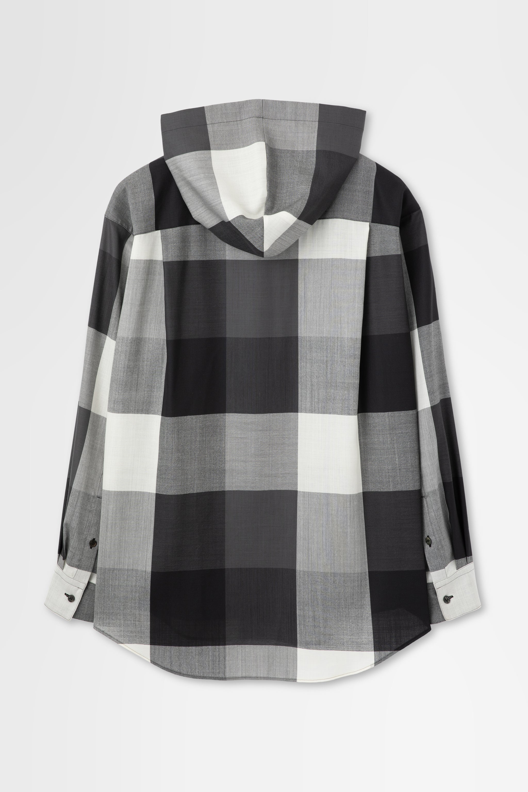 Hooded Light Wool Shirt