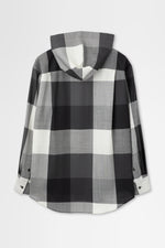 画像をギャラリービューアに読み込む, Hooded Light Wool Shirt
