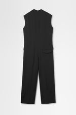 画像をギャラリービューアに読み込む, Sleeveless Jumpsuit in Rayon Tricotine

