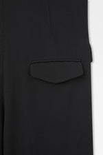 画像をギャラリービューアに読み込む, Sleeveless Jumpsuit in Rayon Tricotine
