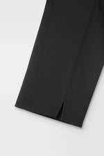 Load image into Gallery viewer, Classic Rayon Tricotine Drawstring Trouser in Black
