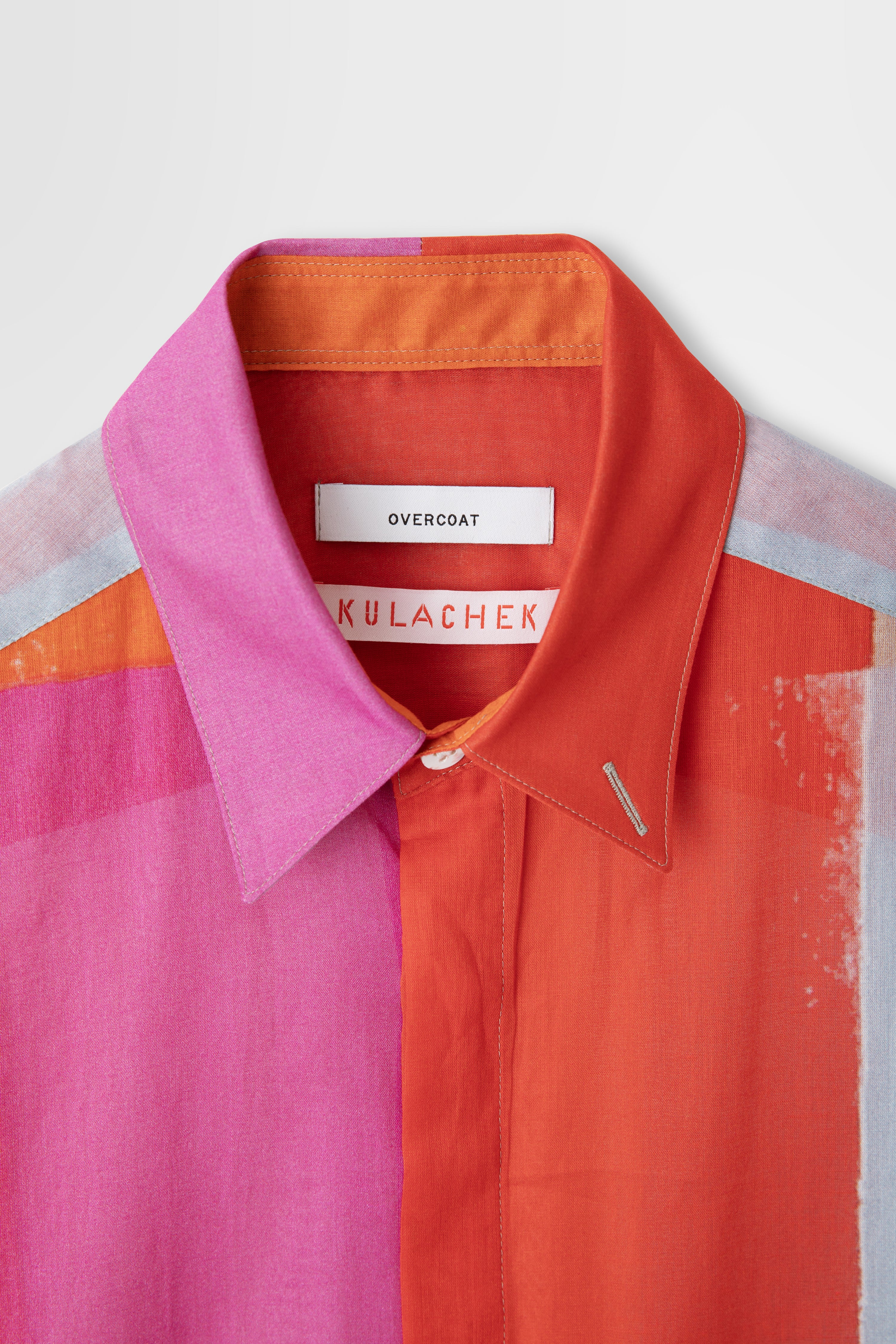 Oversized Shirt In Printed Cotton