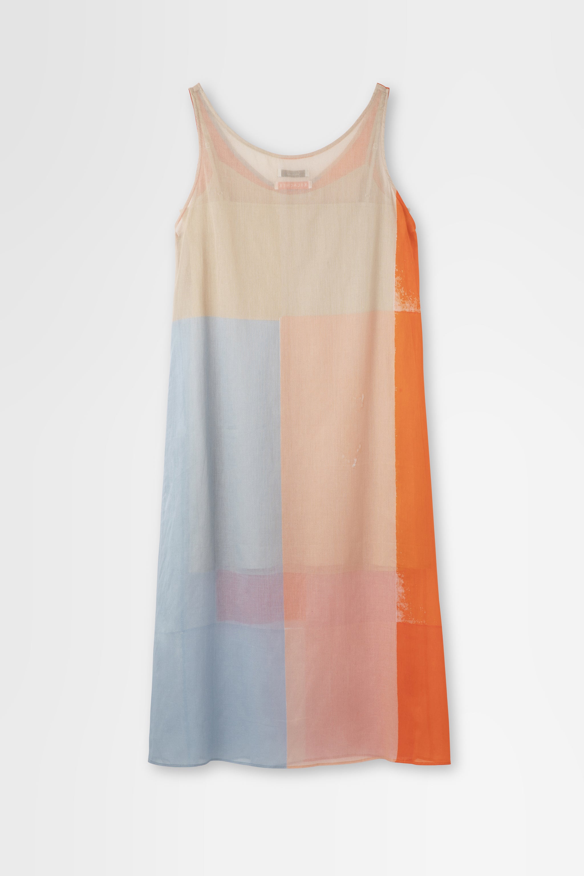 Day Dress in Printed Cotton