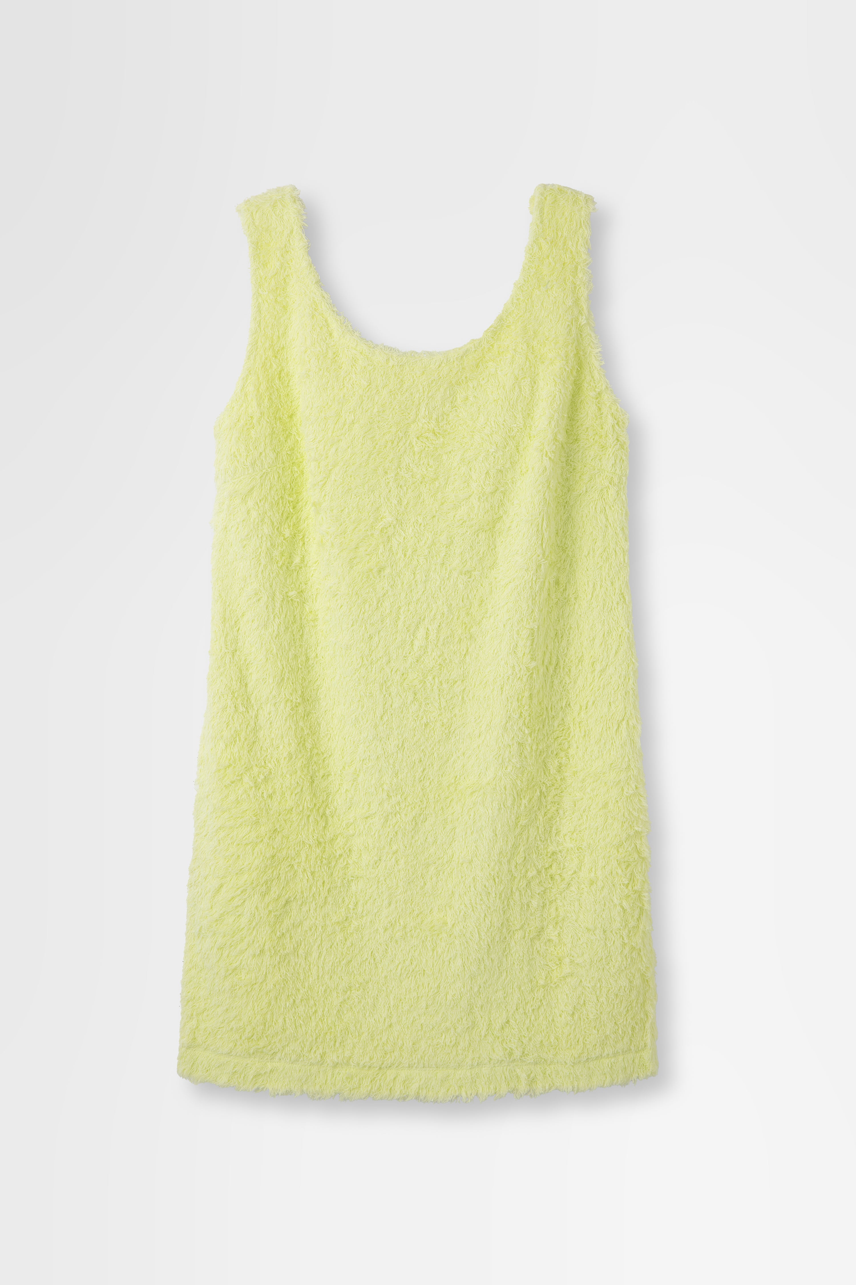 Day Dress in Long Cotton Pile