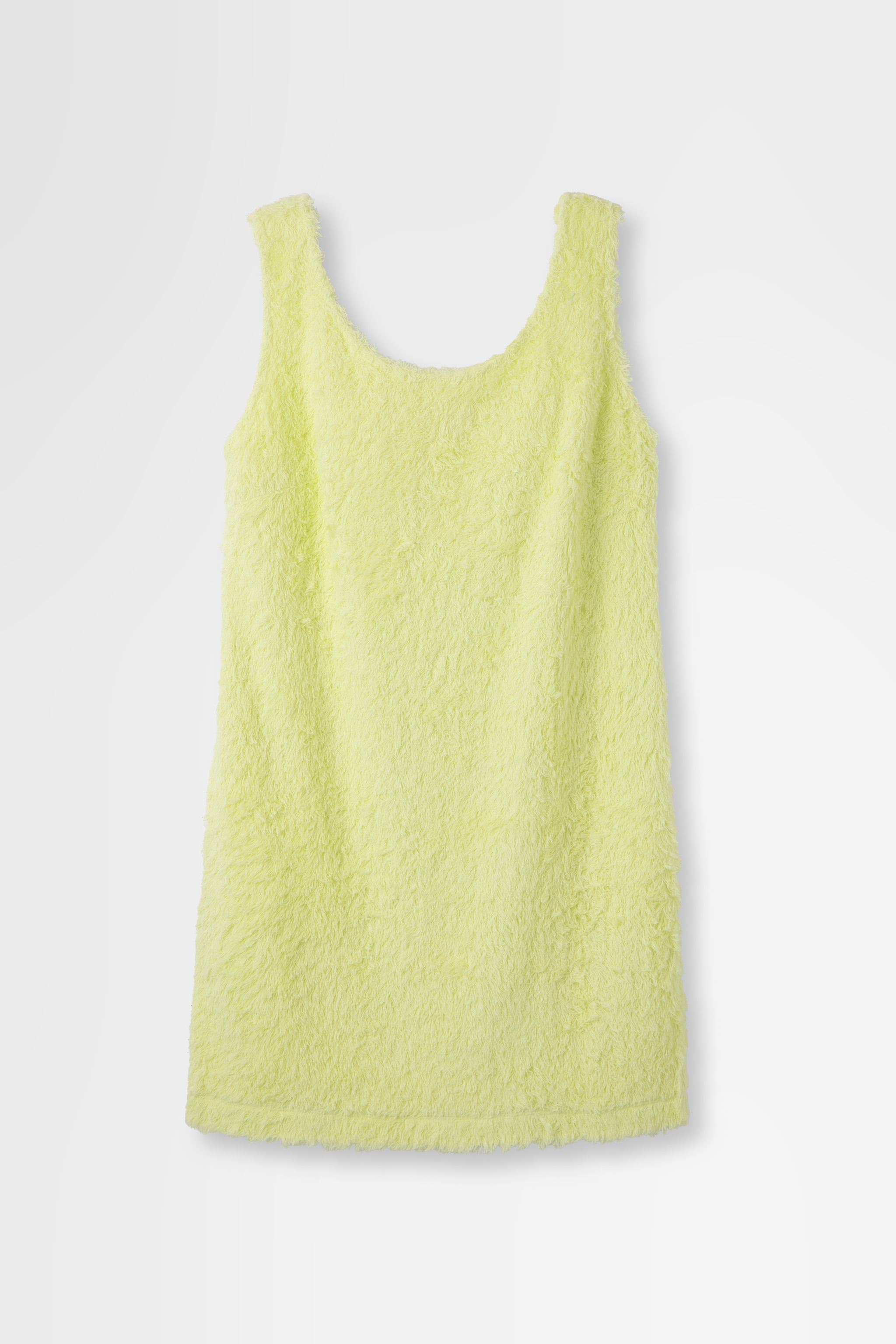 Day Dress in Long Cotton Pile