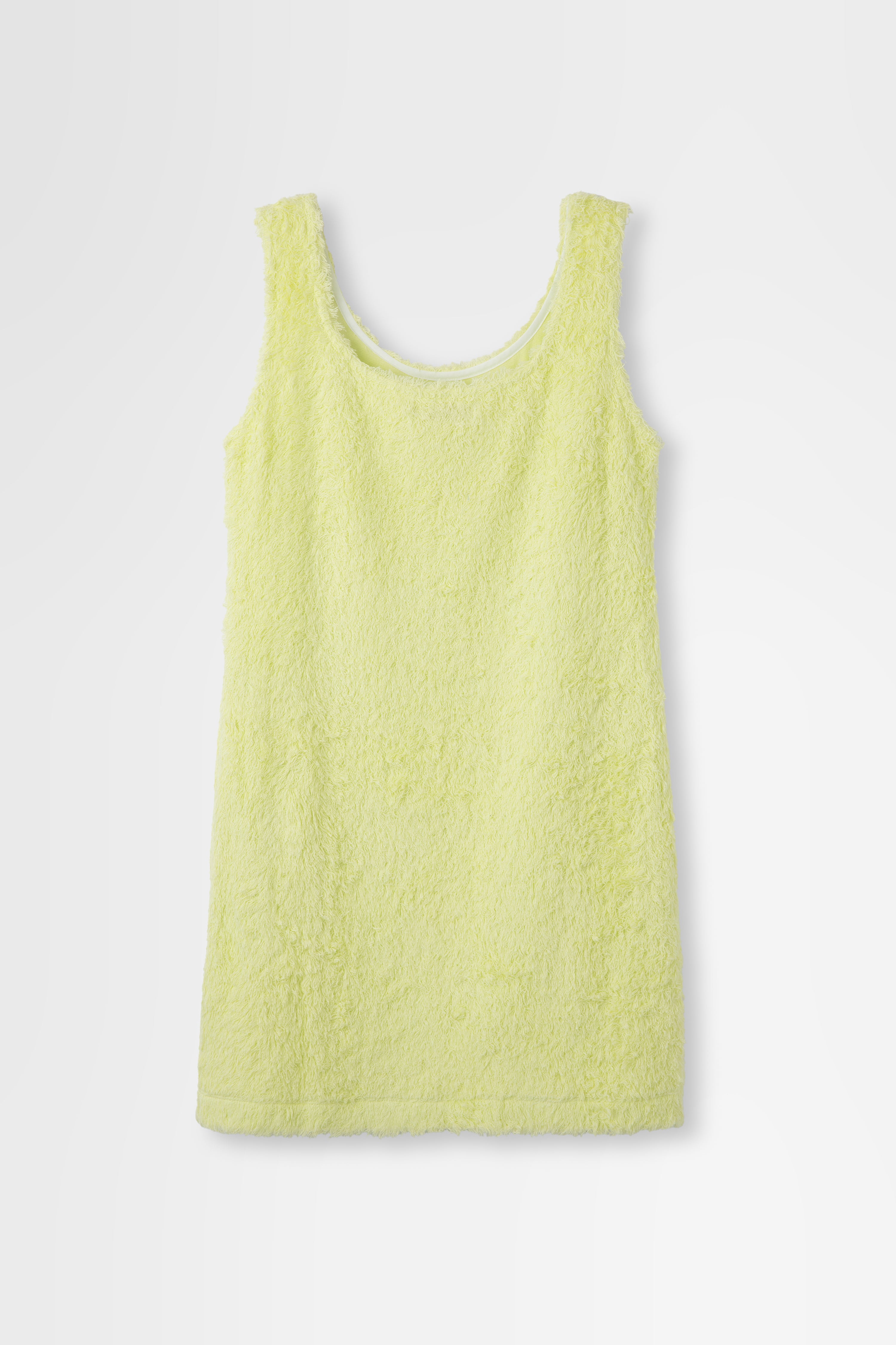 Day Dress in Long Cotton Pile