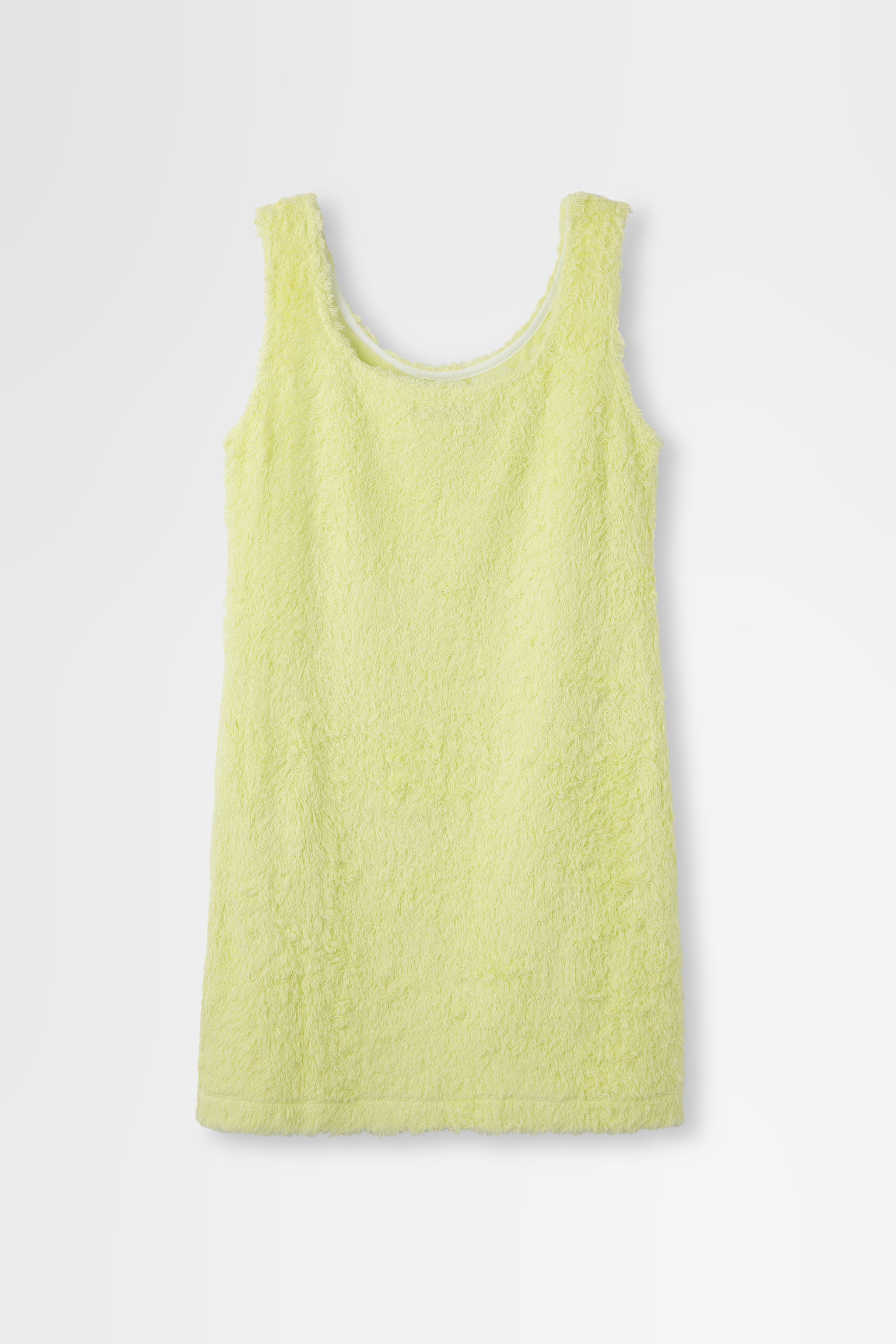 Day Dress in Long Cotton Pile