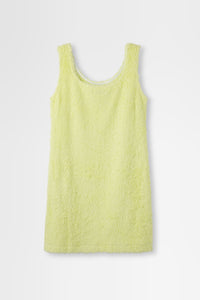 Day Dress in Long Cotton Pile