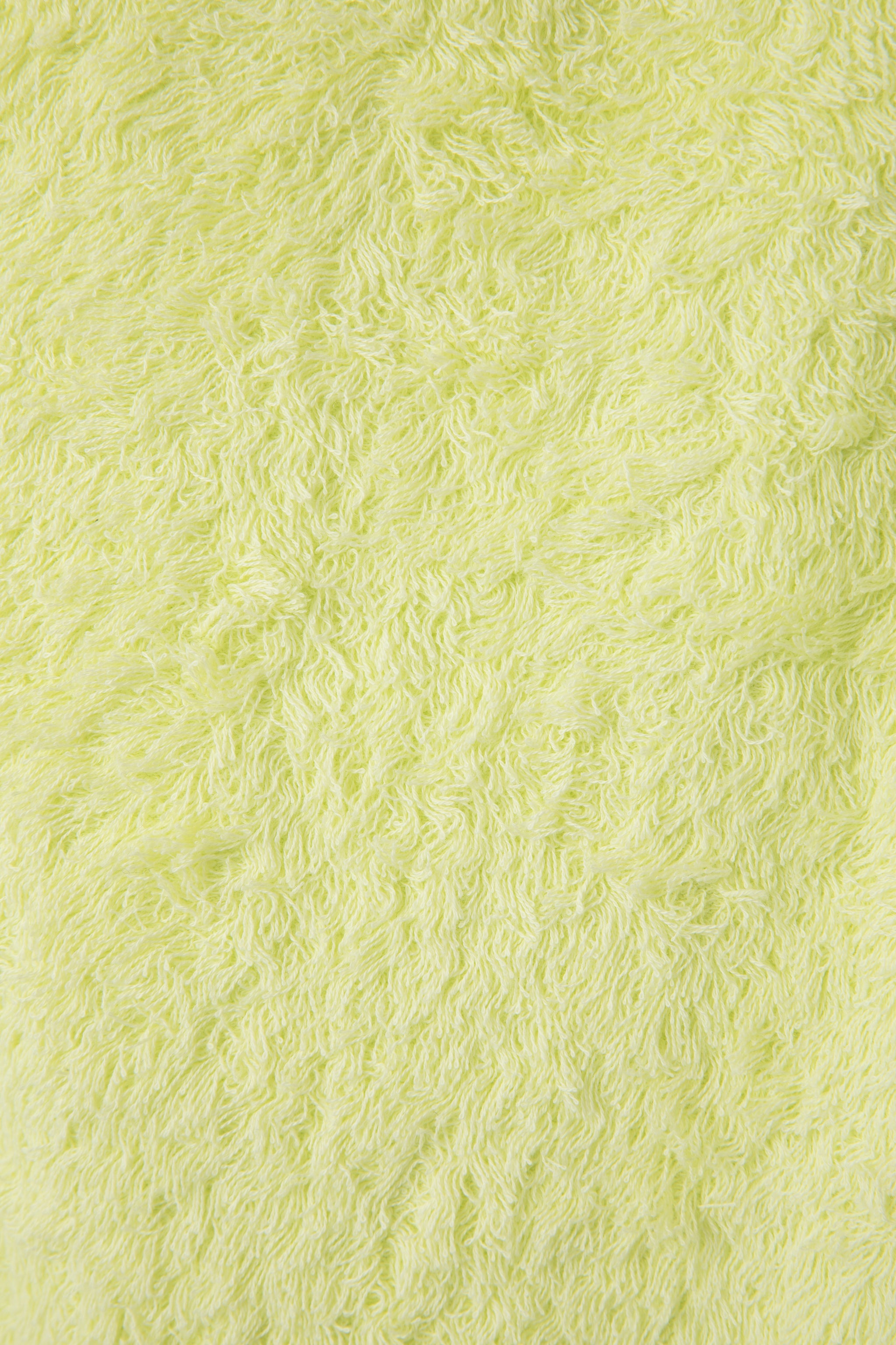 Day Dress in Long Cotton Pile
