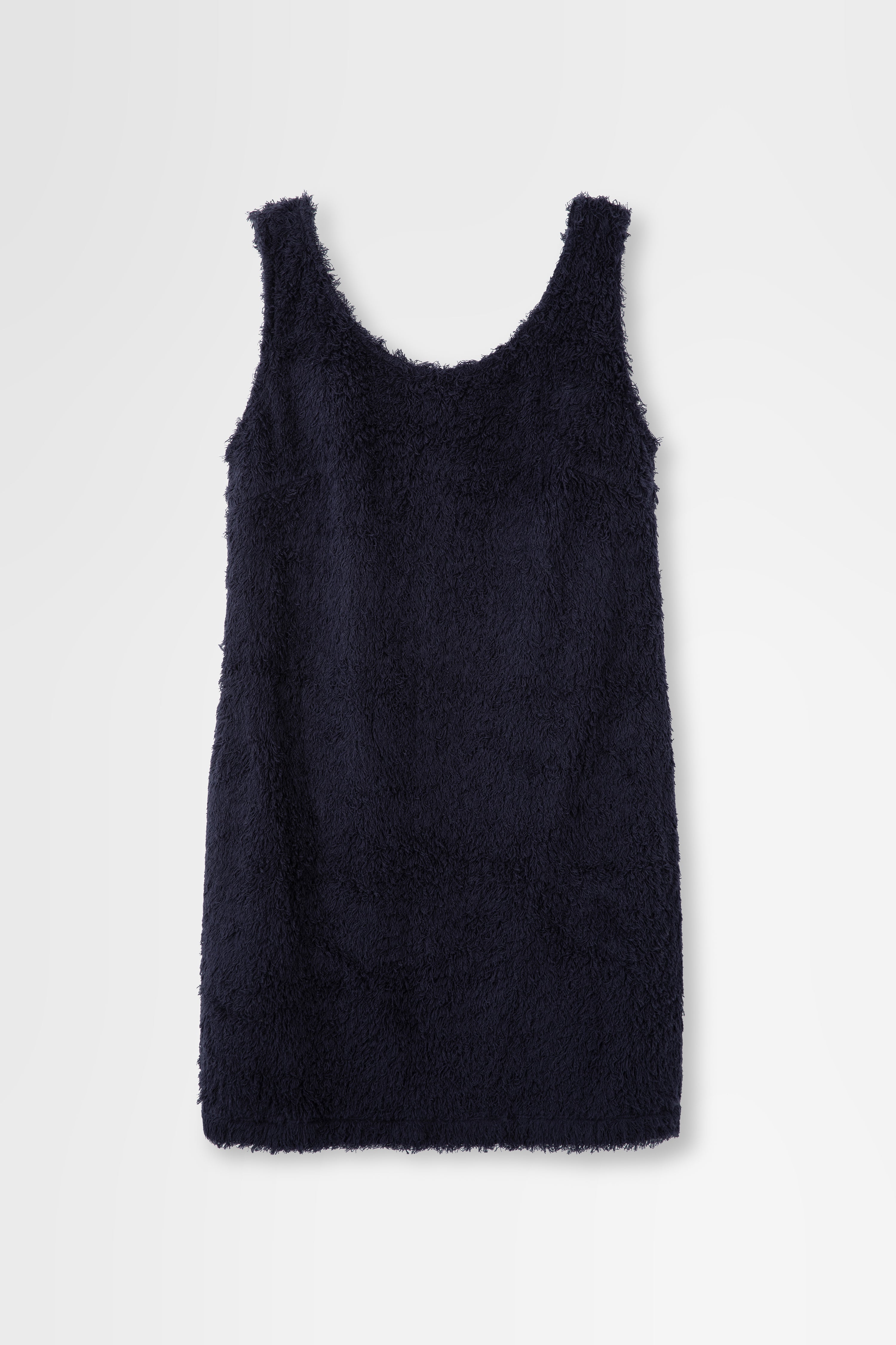 Day Dress in Long Cotton Pile