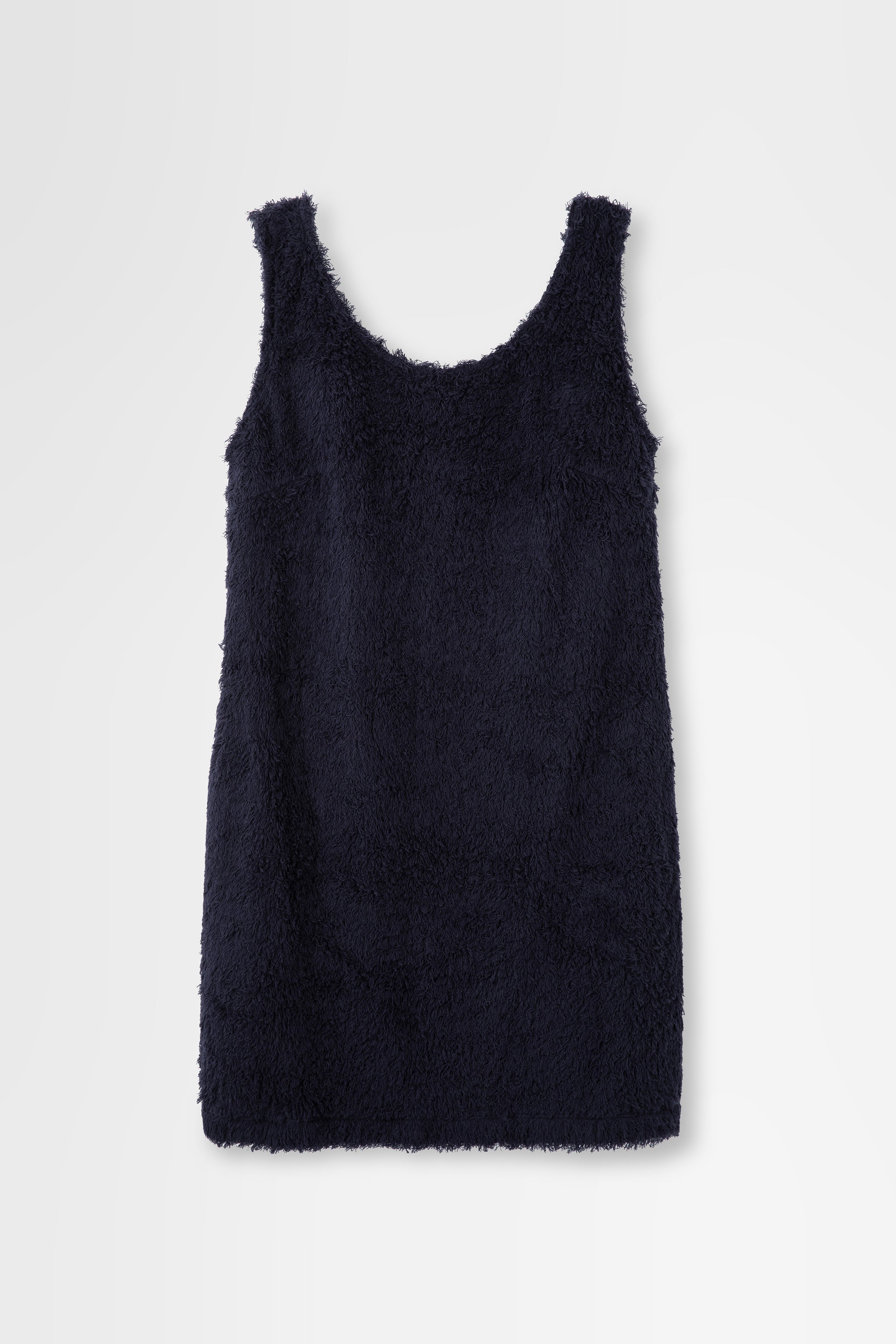 Day Dress in Long Cotton Pile