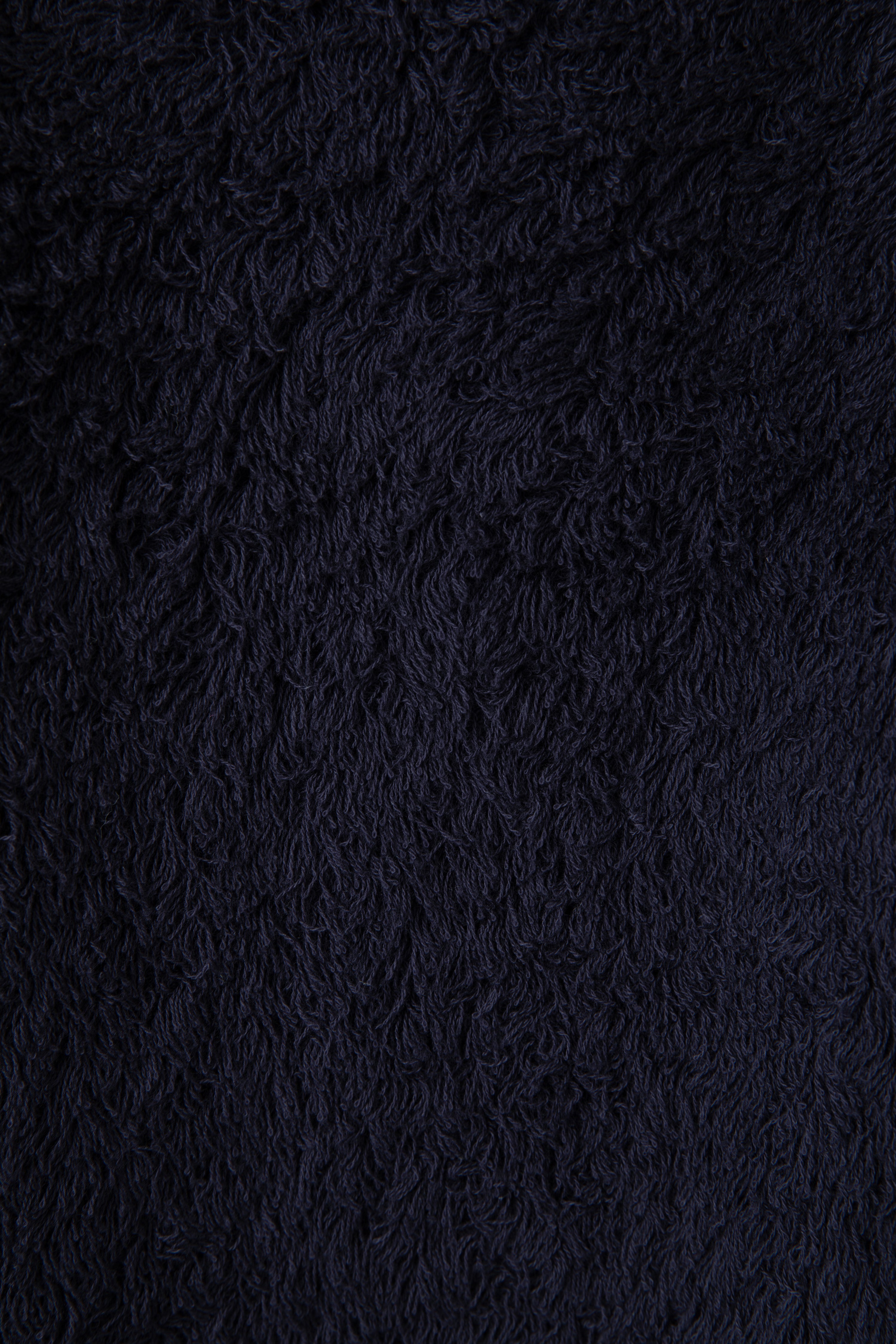 Day Dress in Long Cotton Pile
