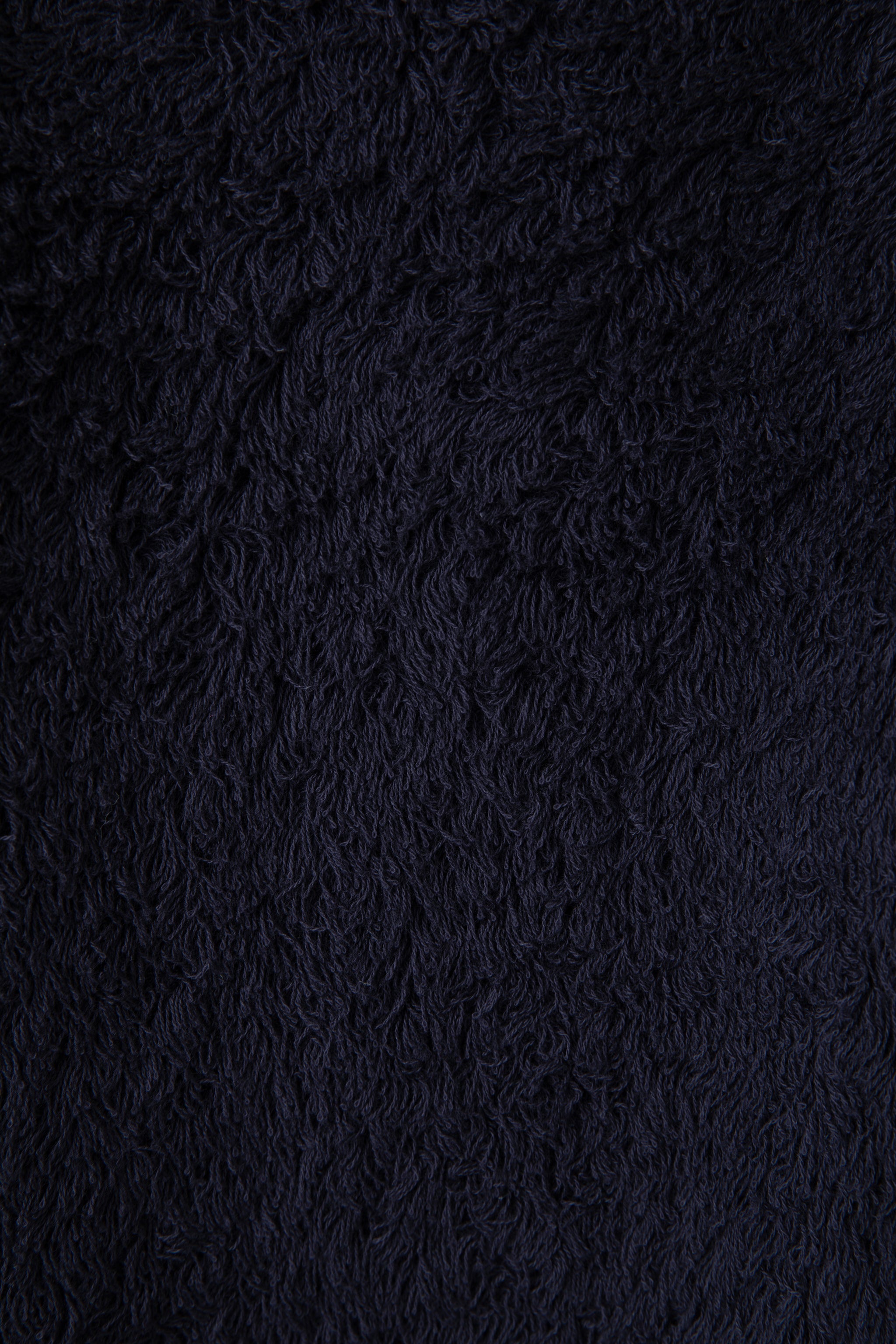 Day Dress in Long Cotton Pile