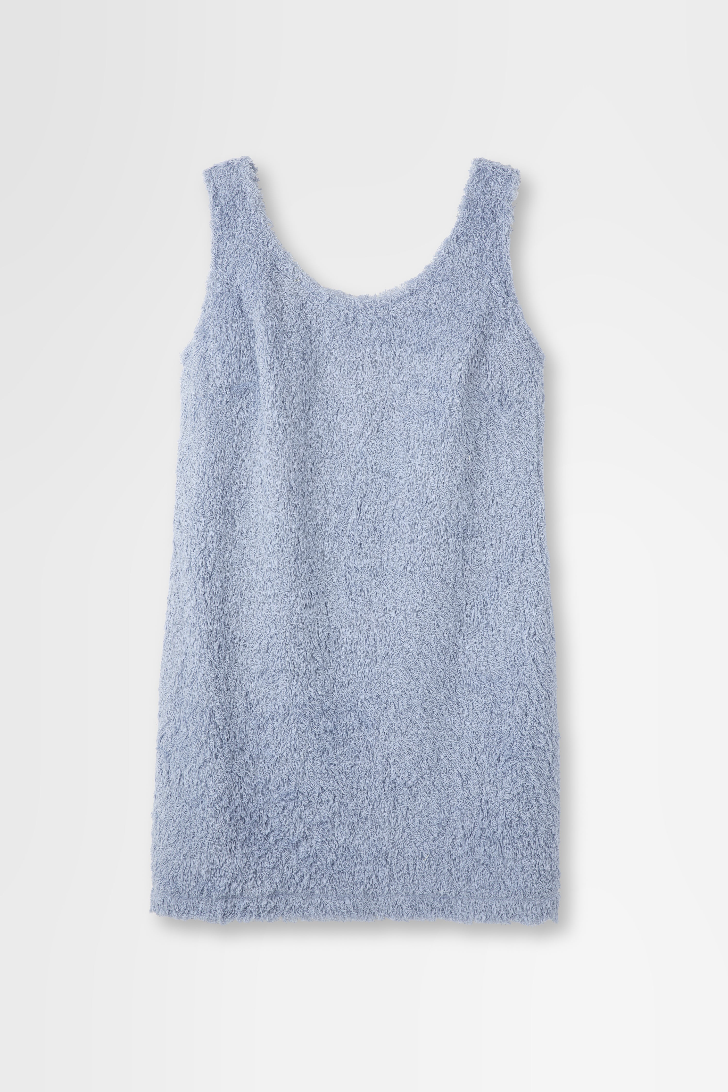 Day Dress in Long Cotton Pile