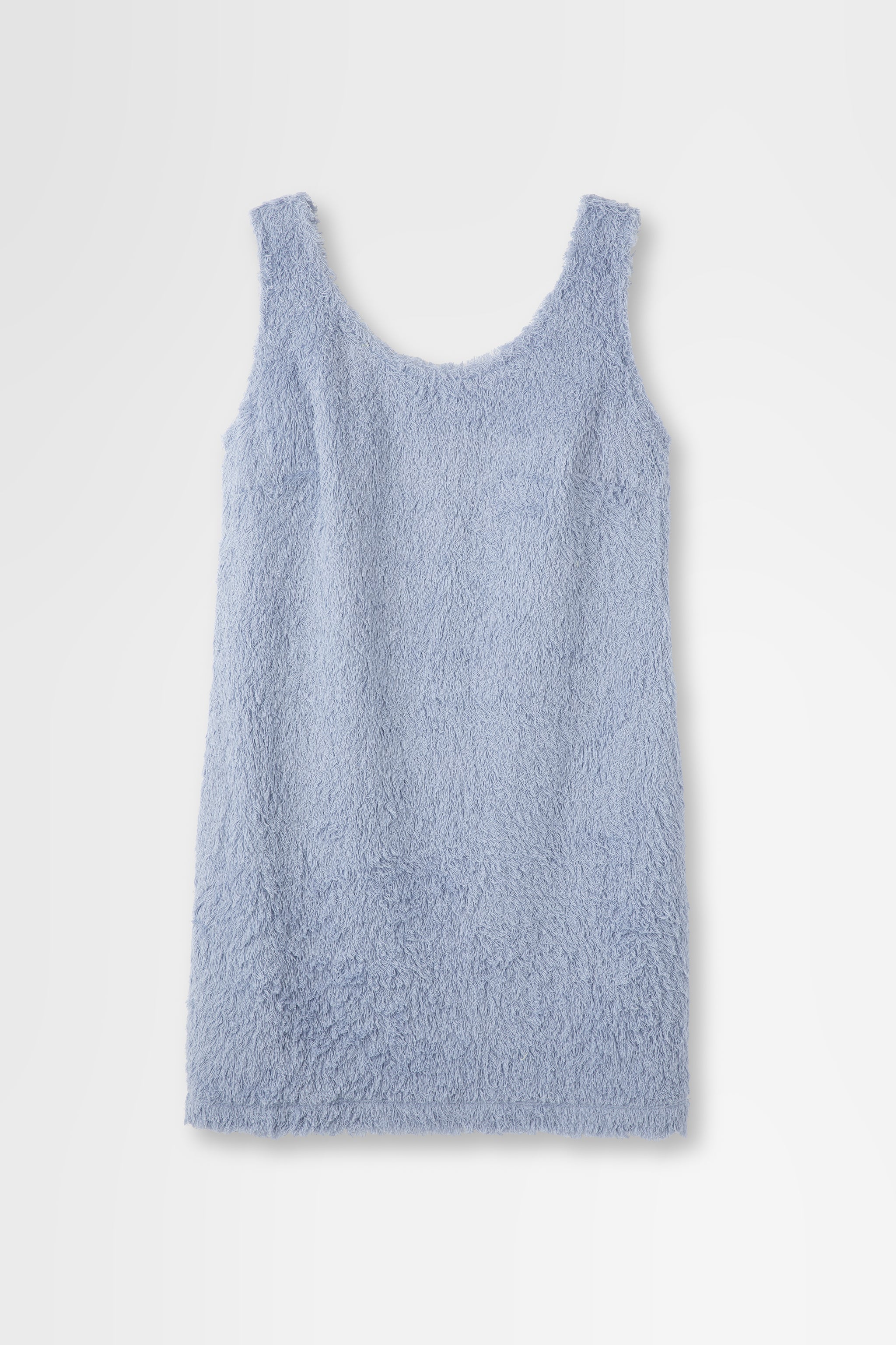 Day Dress in Long Cotton Pile