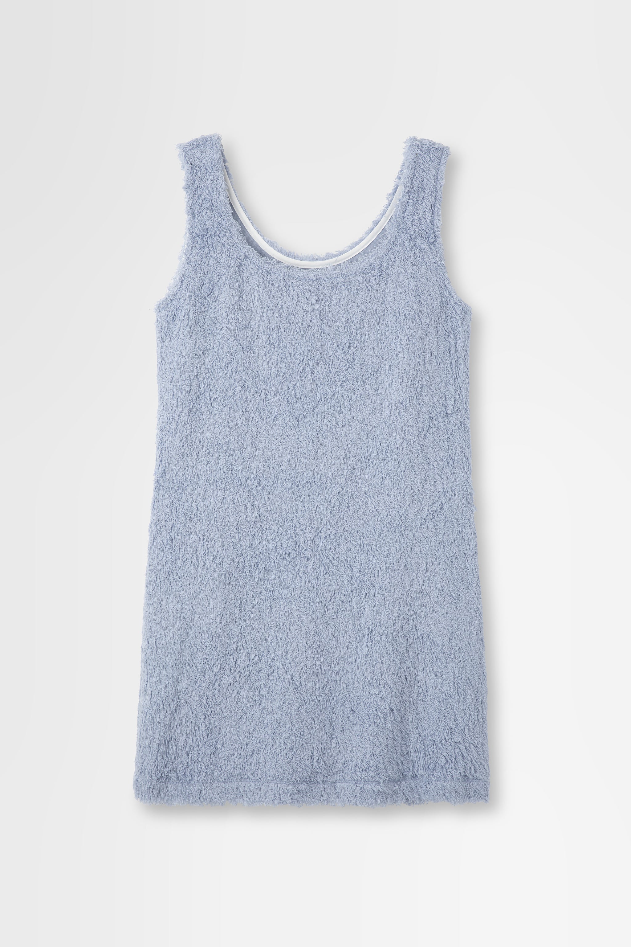Day Dress in Long Cotton Pile