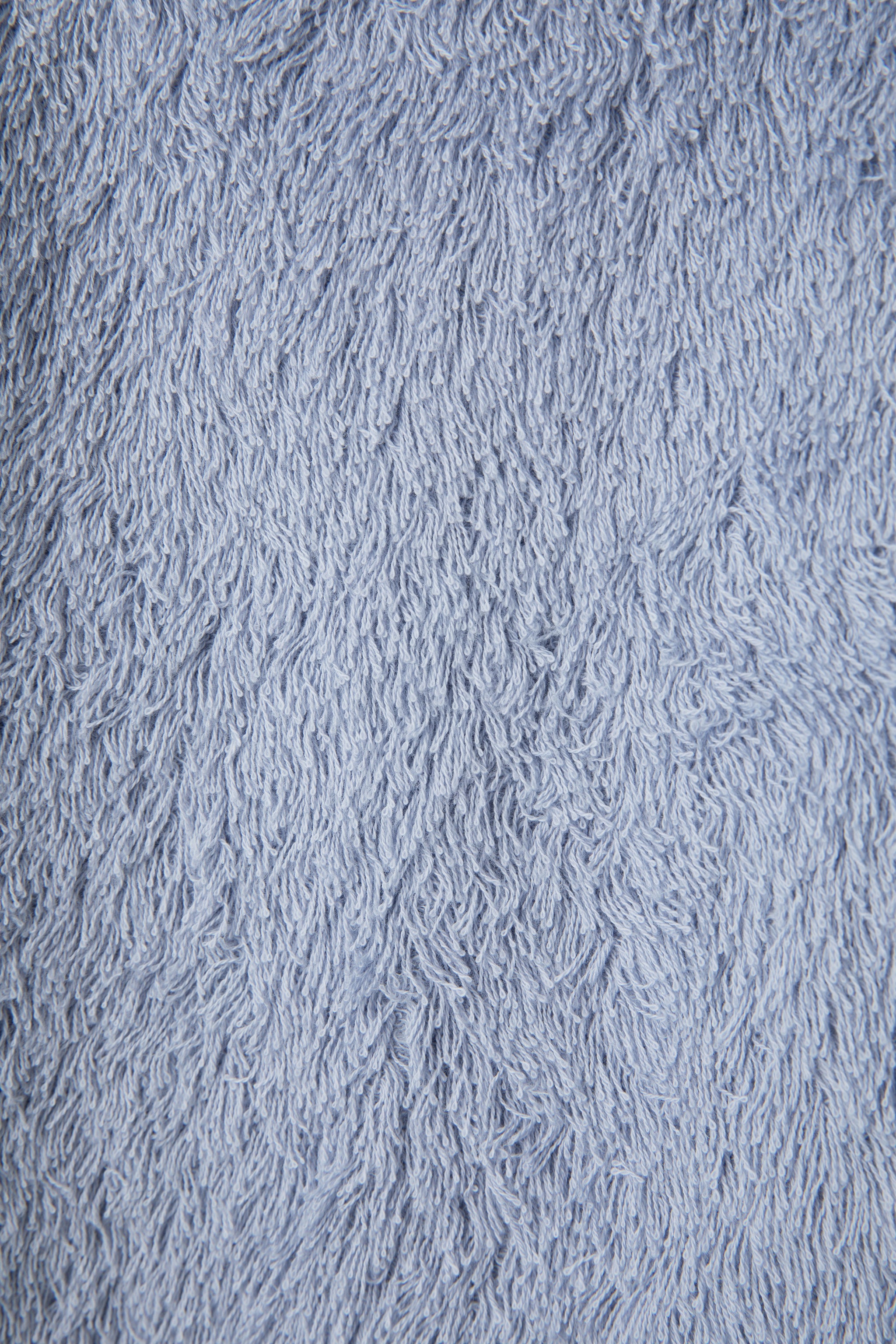 Day Dress in Long Cotton Pile