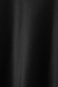Silk Asymmetrical Skirt in Black