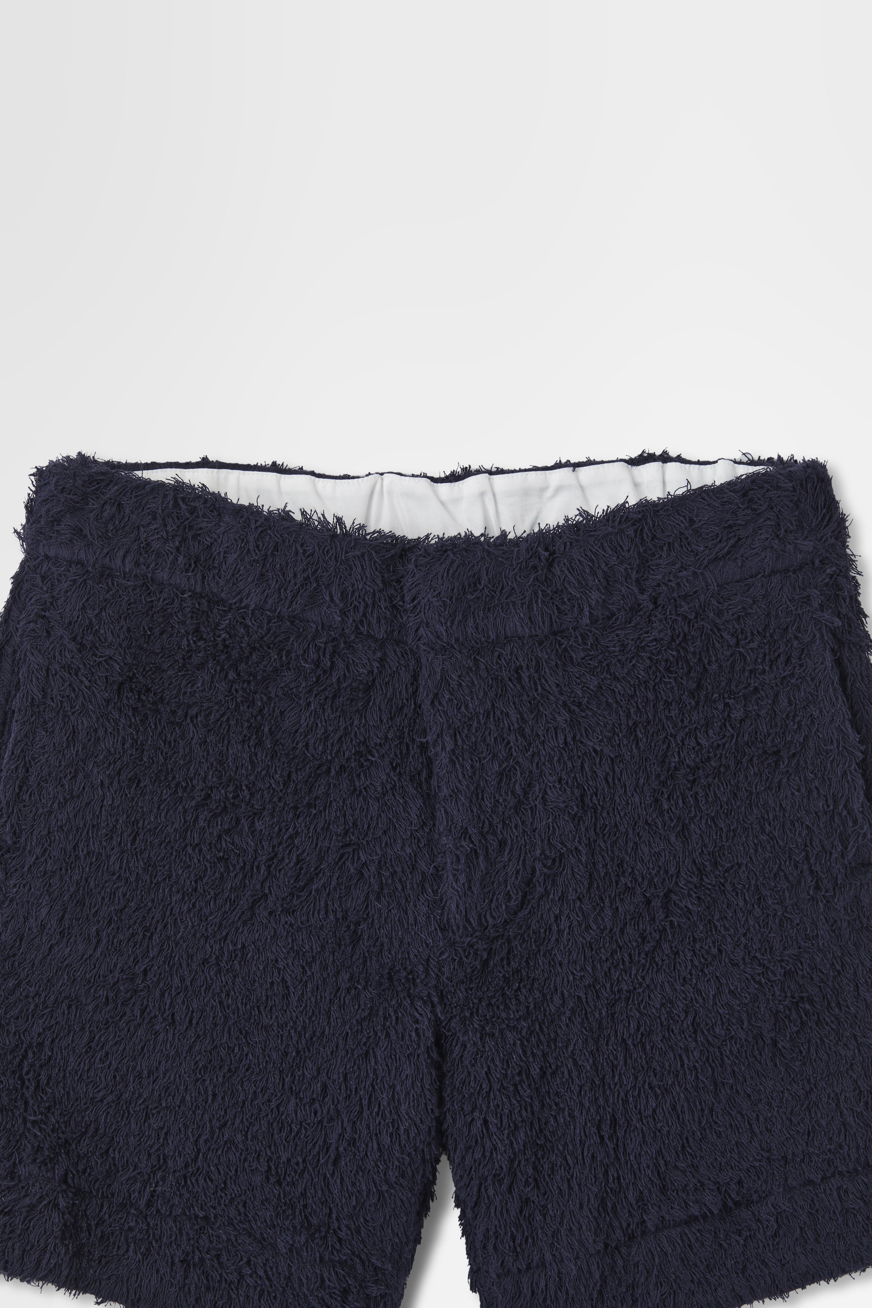 Cotton Pile Tailored Shorts