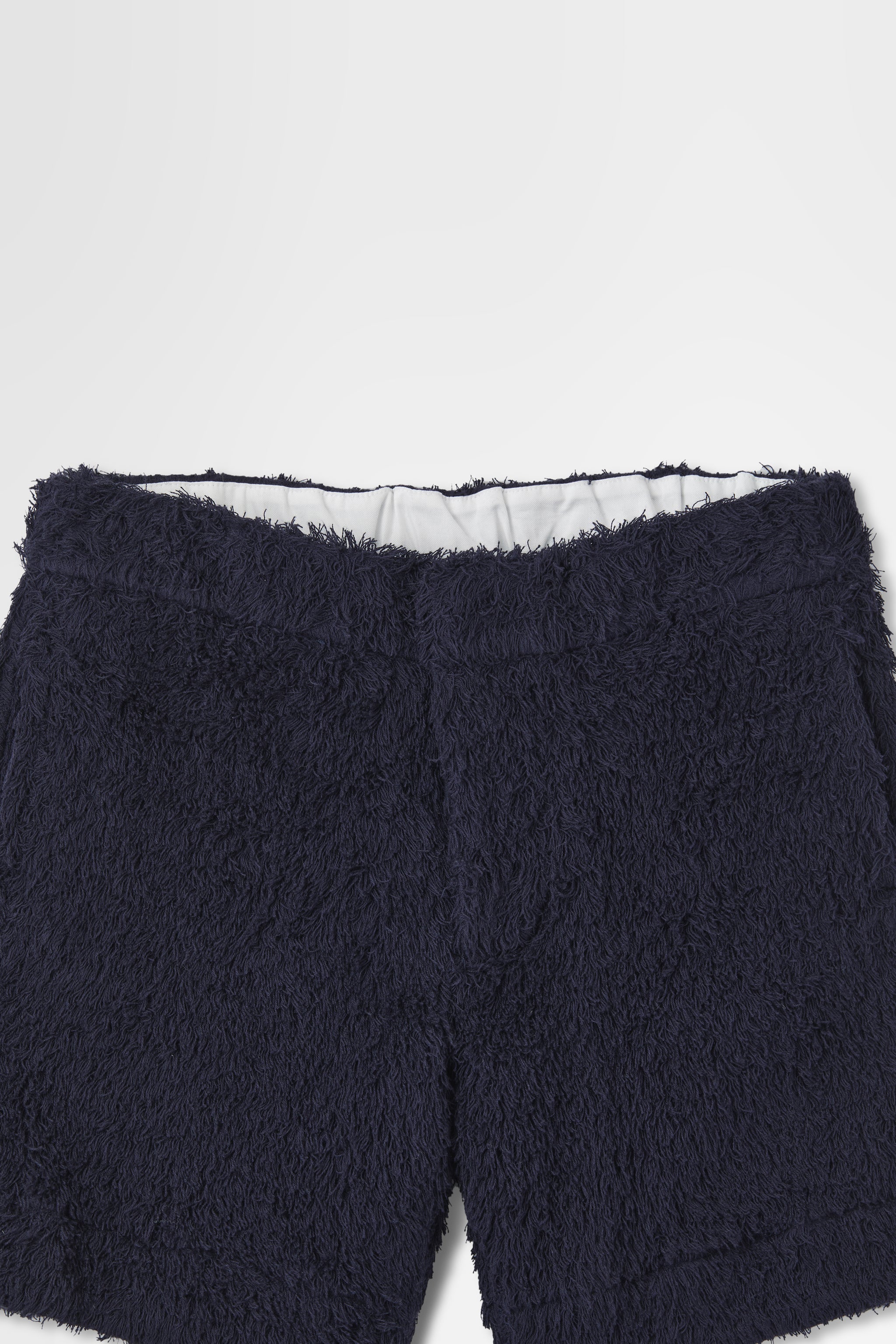 Cotton Pile Tailored Shorts