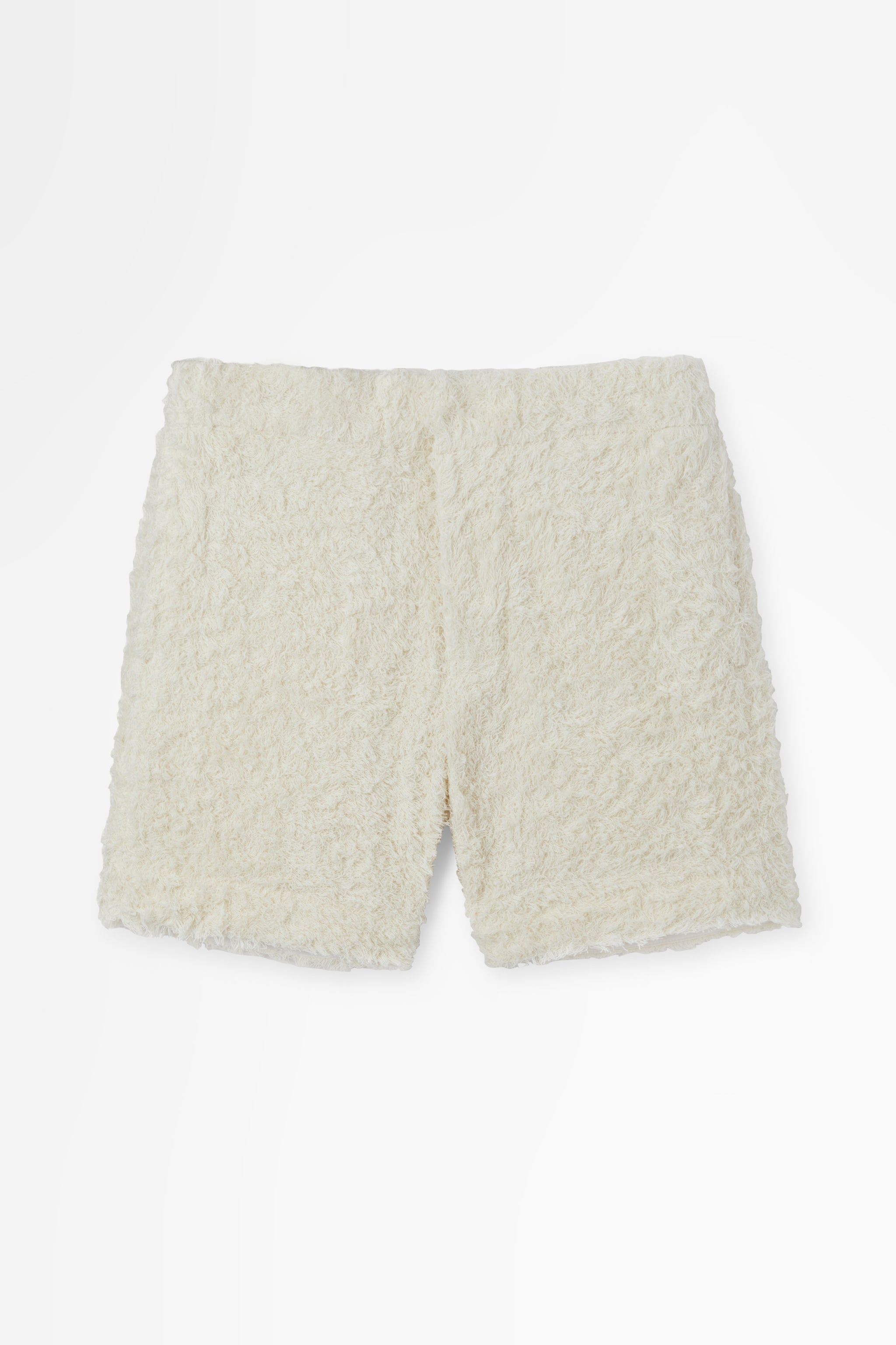 Cotton Pile Tailored Shorts