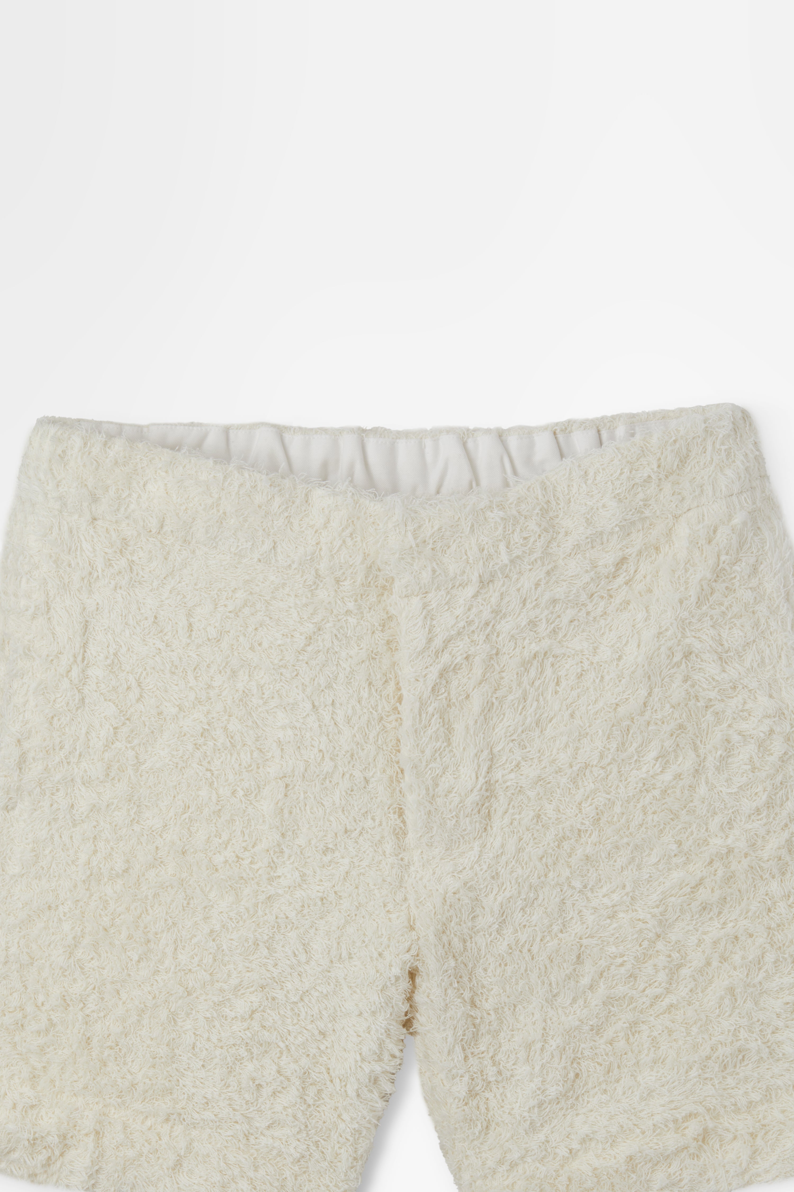 Cotton Pile Tailored Shorts