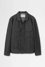 画像をギャラリービューアに読み込む, Wool Denim Jacket
