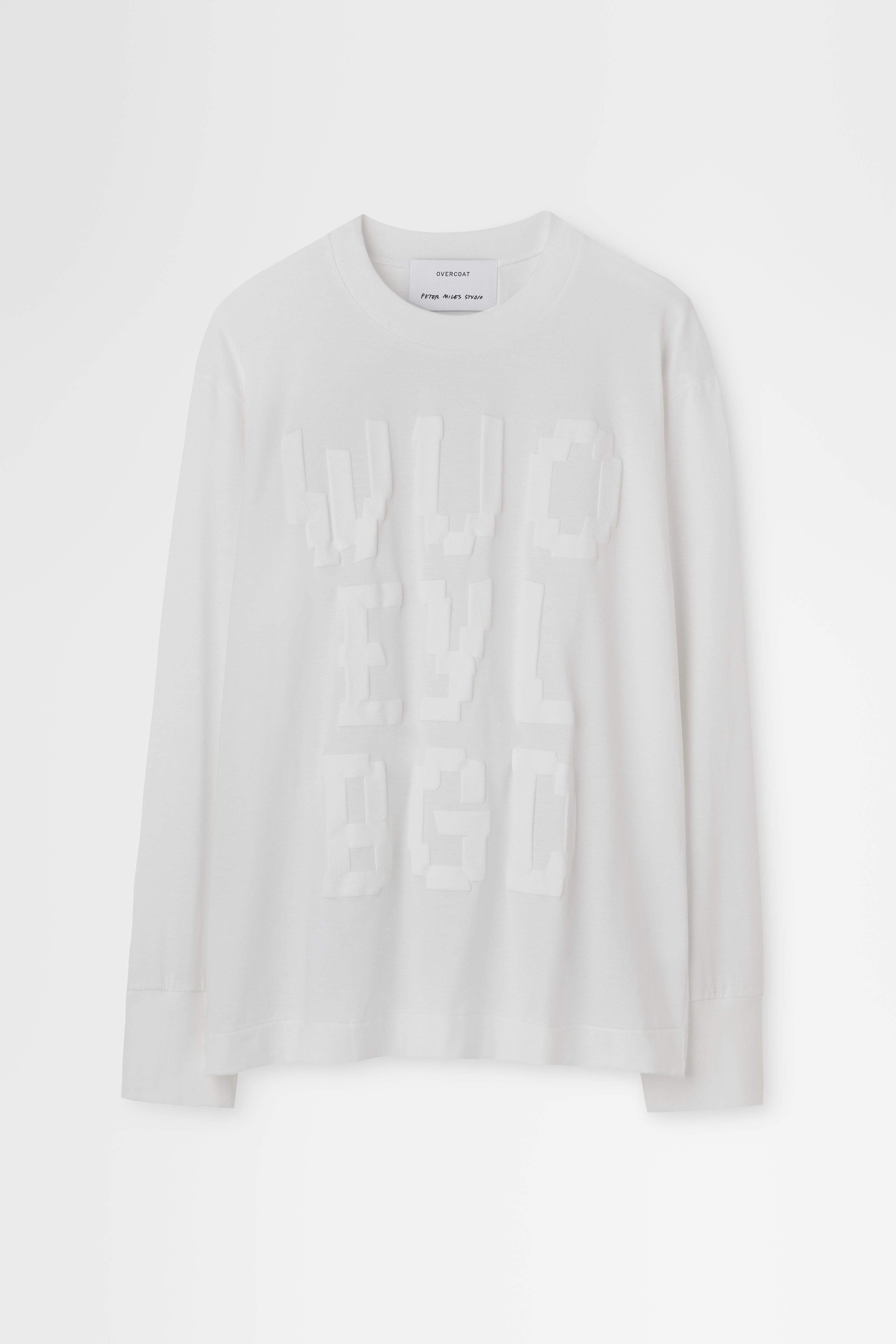 We Buy Gold Long Sleeve T-Shirt in White