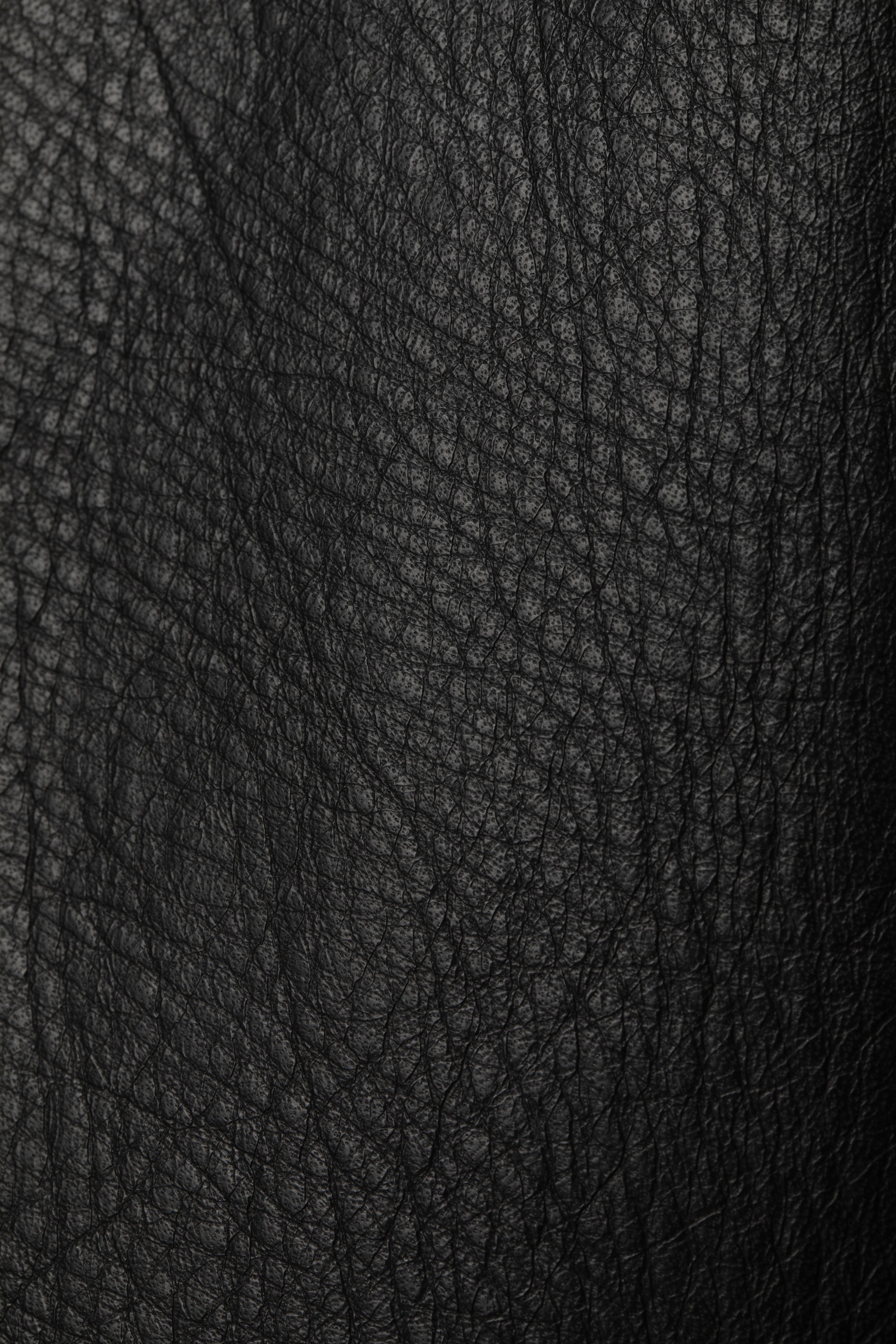 Leather Zip-Up Blouson