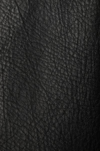 Leather Zip-Up Blouson