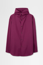 画像をギャラリービューアに読み込む, Hooded Wool Shirt
