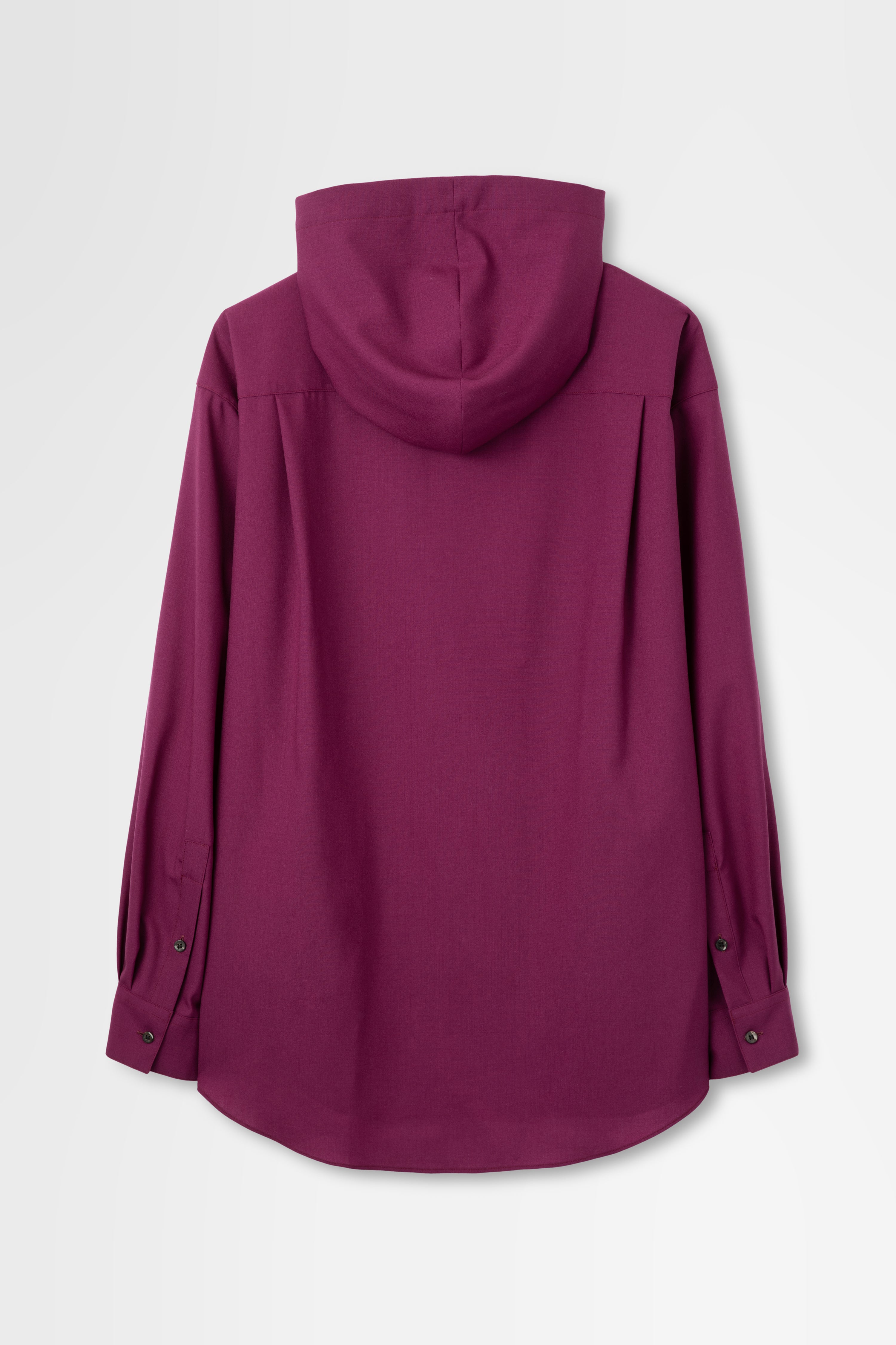 Hooded Wool Shirt