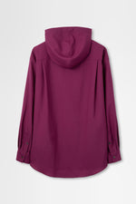 画像をギャラリービューアに読み込む, Hooded Wool Shirt
