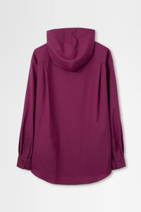Hooded Wool Shirt