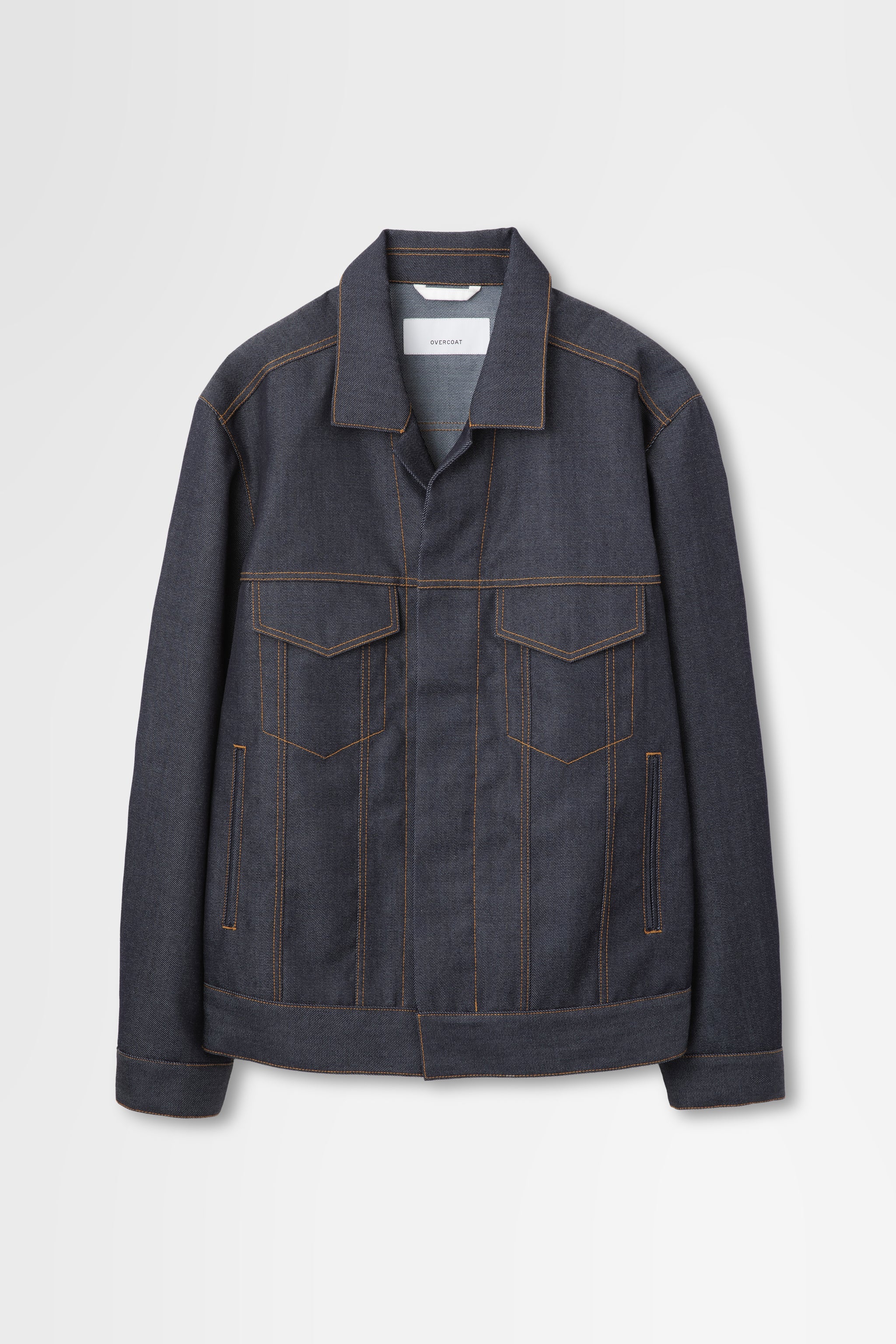 ジャケット・アウター overcoat nyc oomaru wool melton black Notched Lapel Overcoat in Melton Wool – OVERCOAT