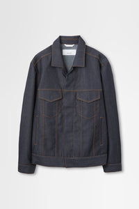 Denim Jacket in Wool Denim