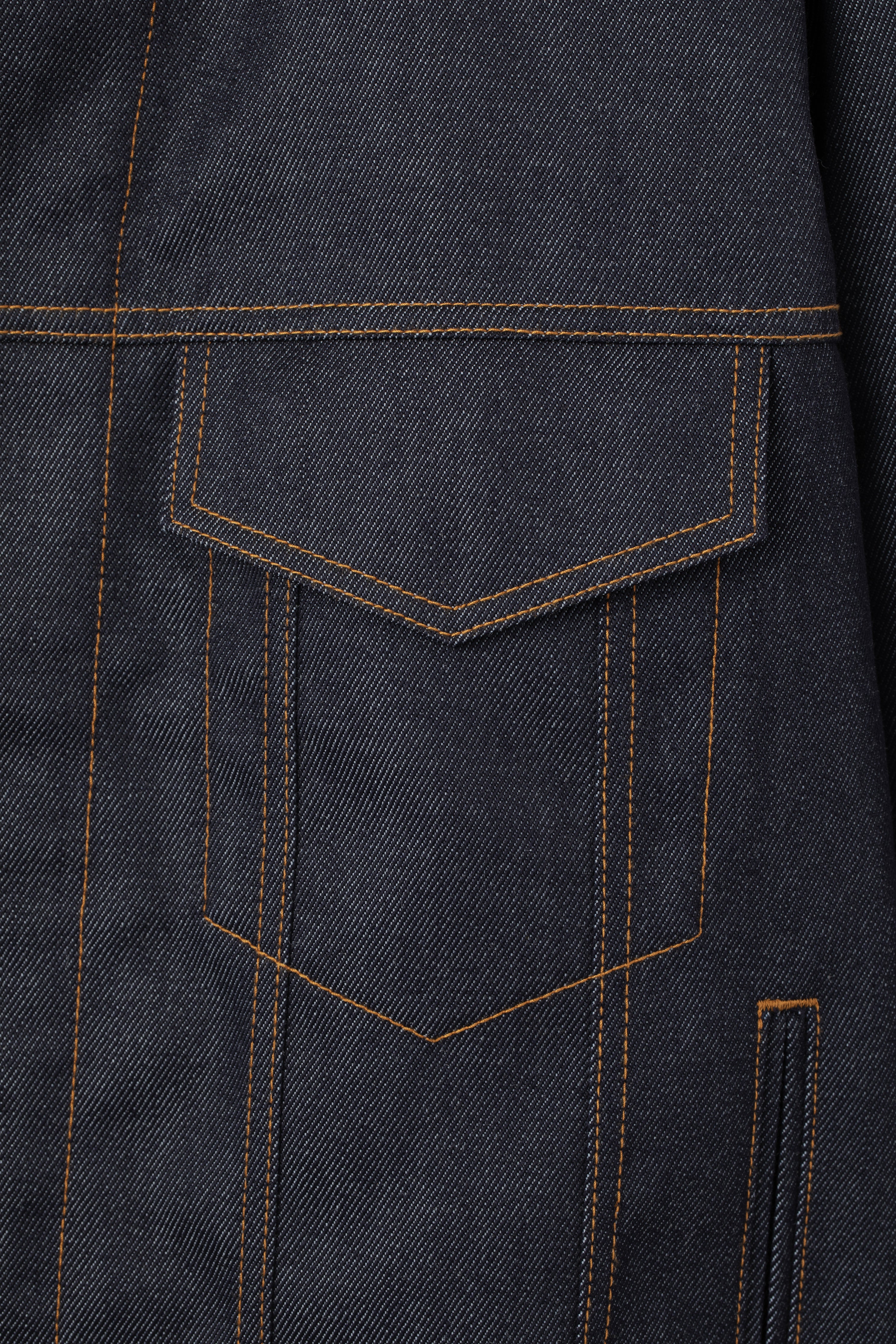 Denim Jacket in Wool Denim