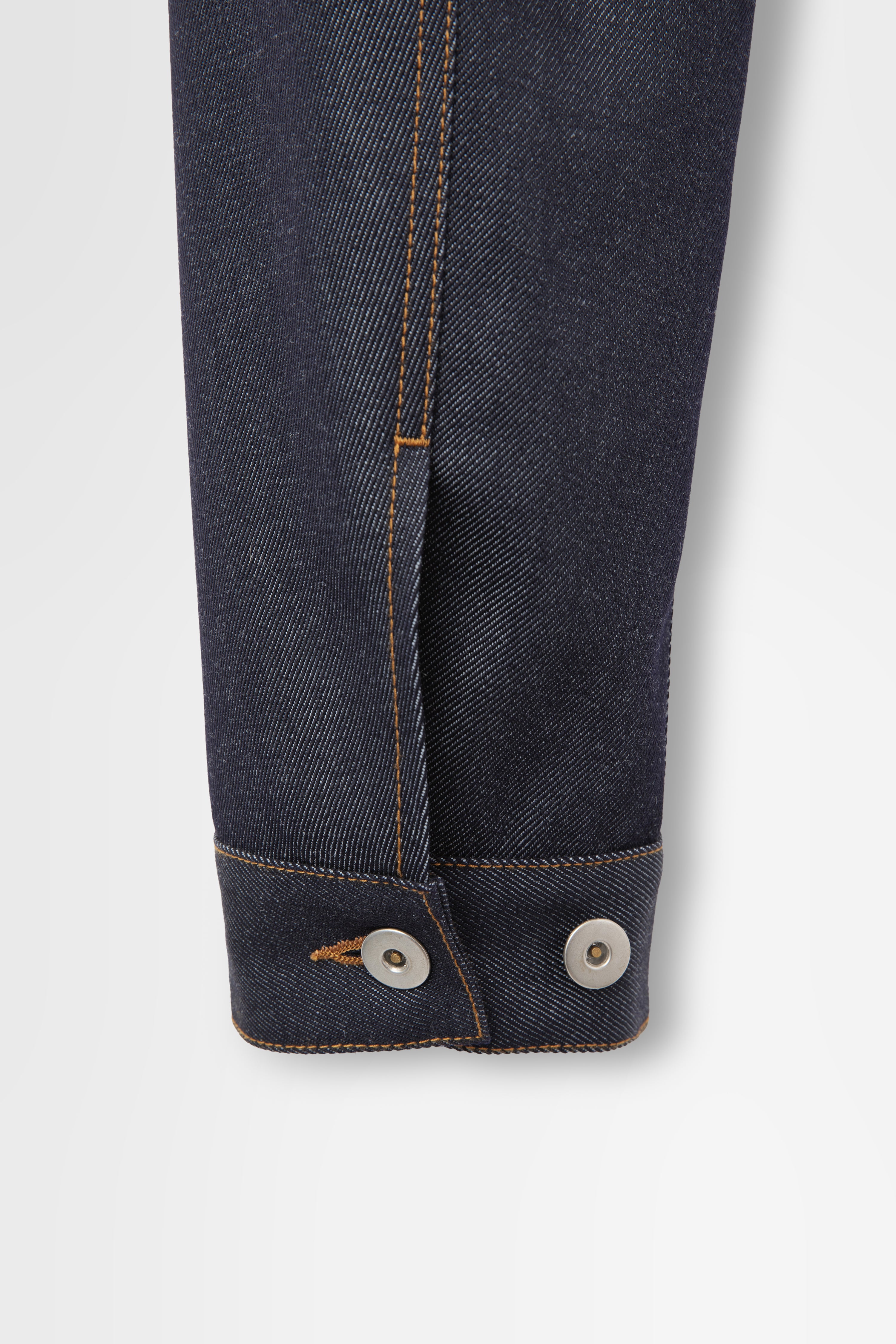 Denim Jacket in Wool Denim