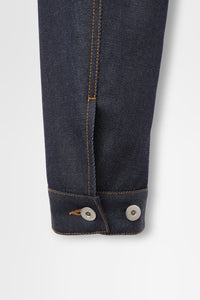 Denim Jacket in Wool Denim