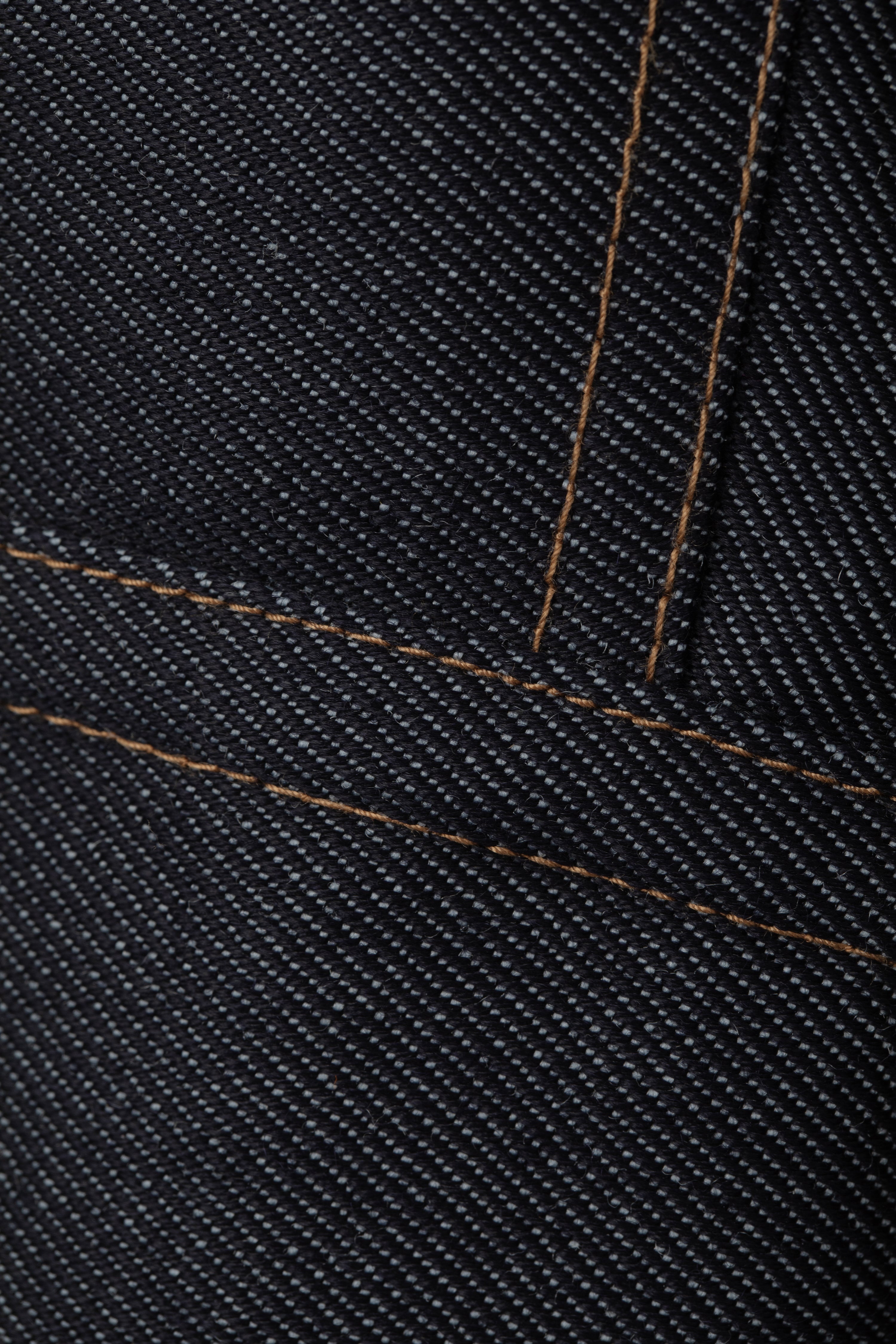 Shirt Jacket in Wool Denim