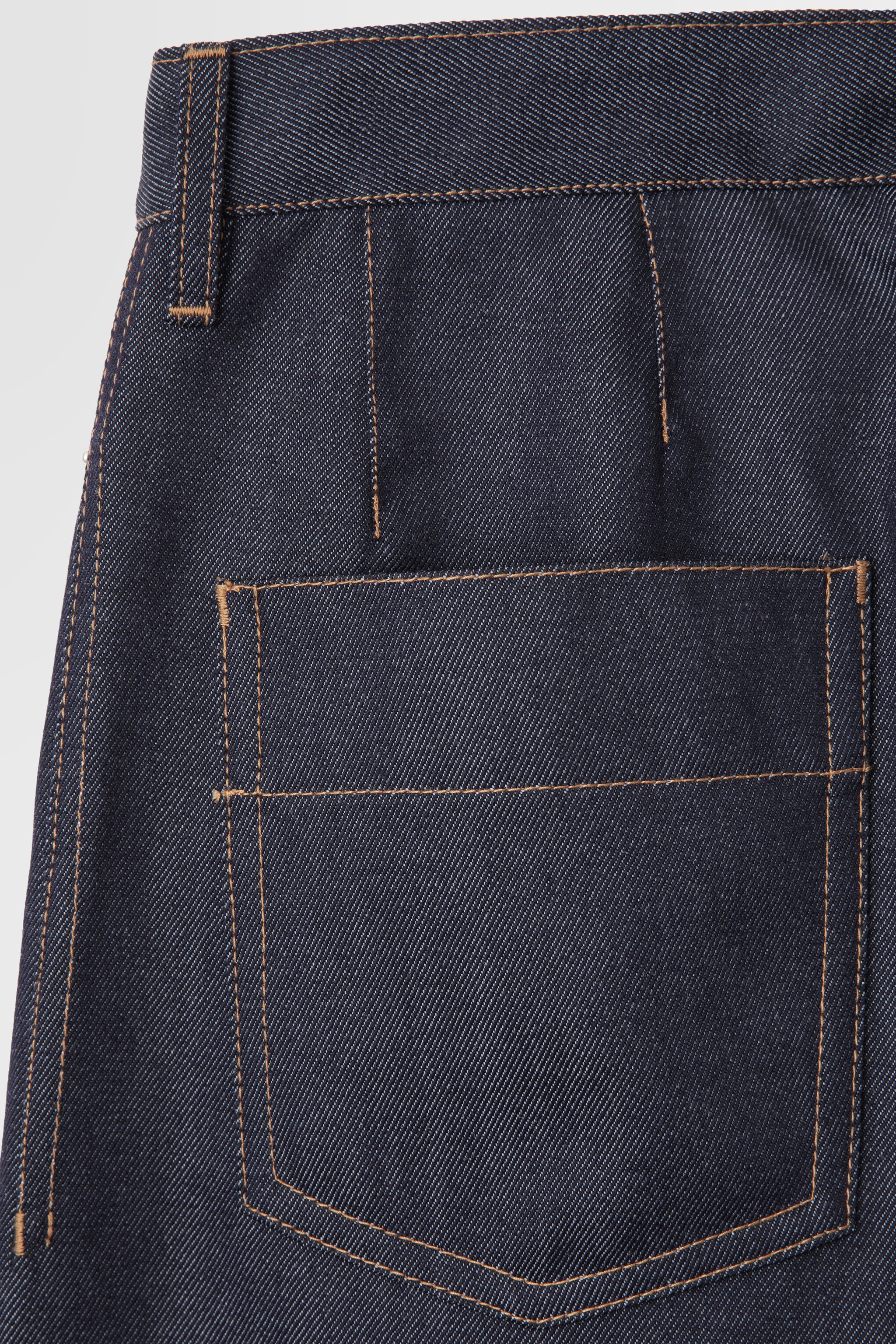 Denim Pant in Wool Denim